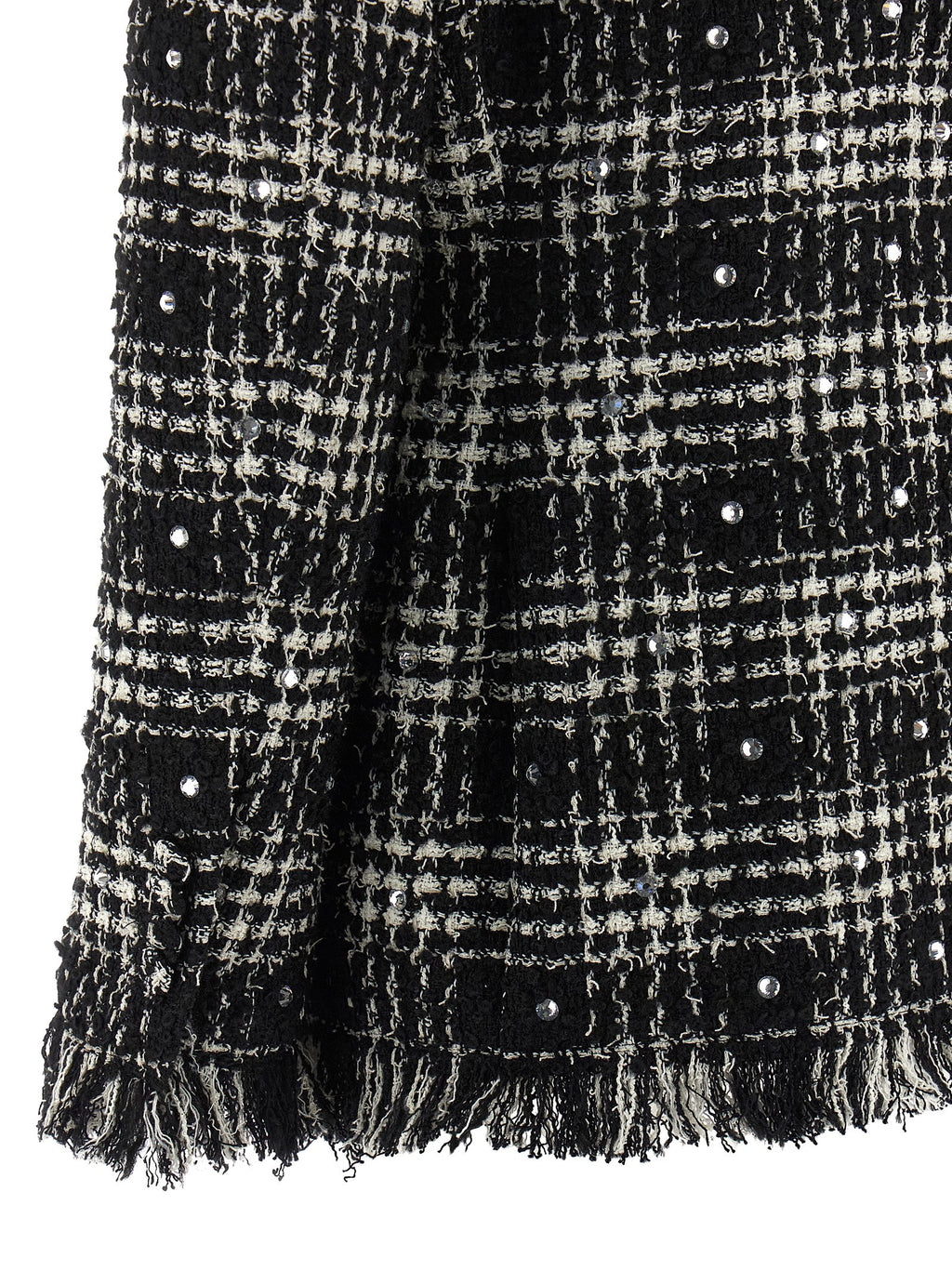 Giuseppe Di Morabito Tweed And Rhinestone Blazer