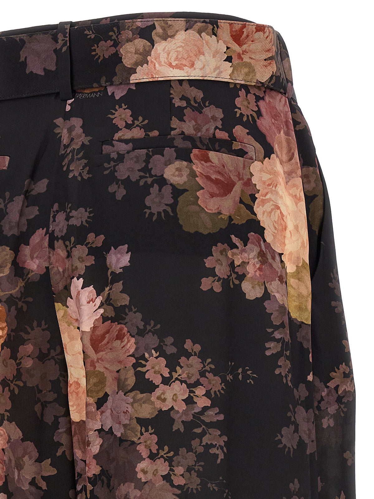 Zimmermann Illustration Tuck Pants