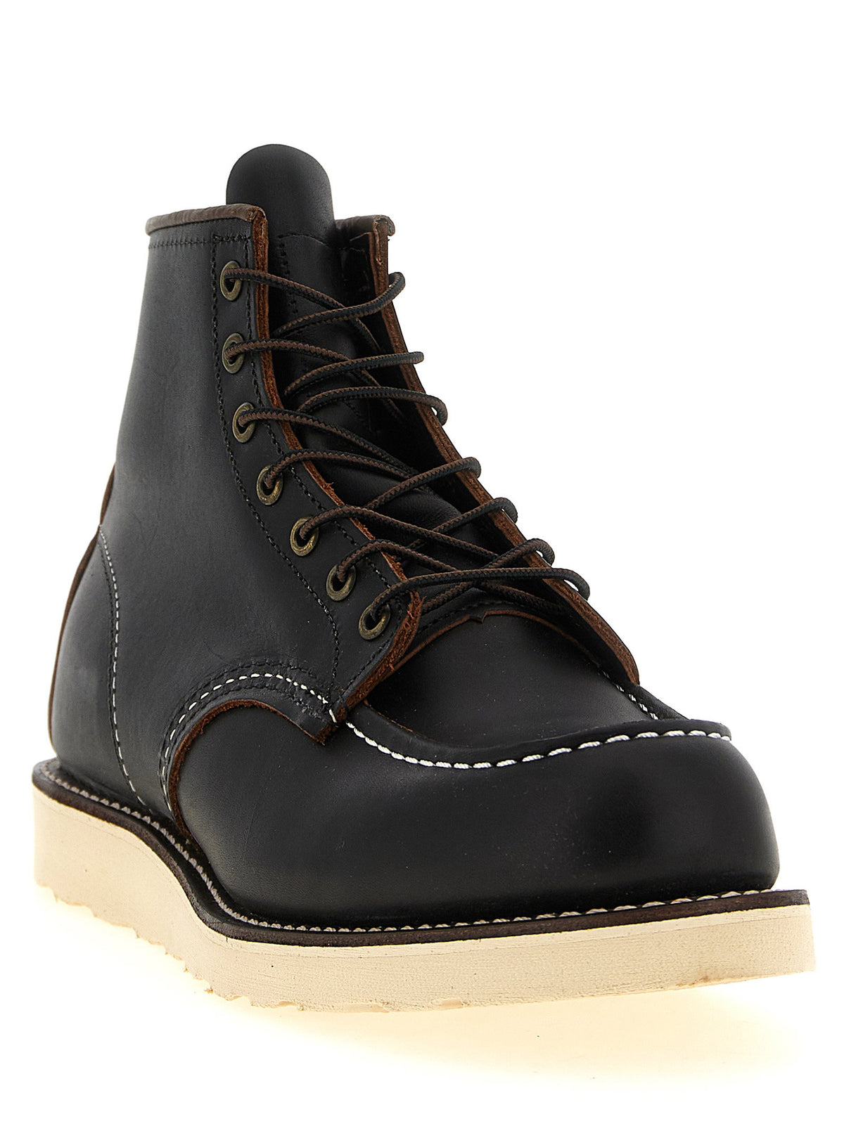 Red Wing Shoes Classic Moc Toe Lace-up Ankle Boots