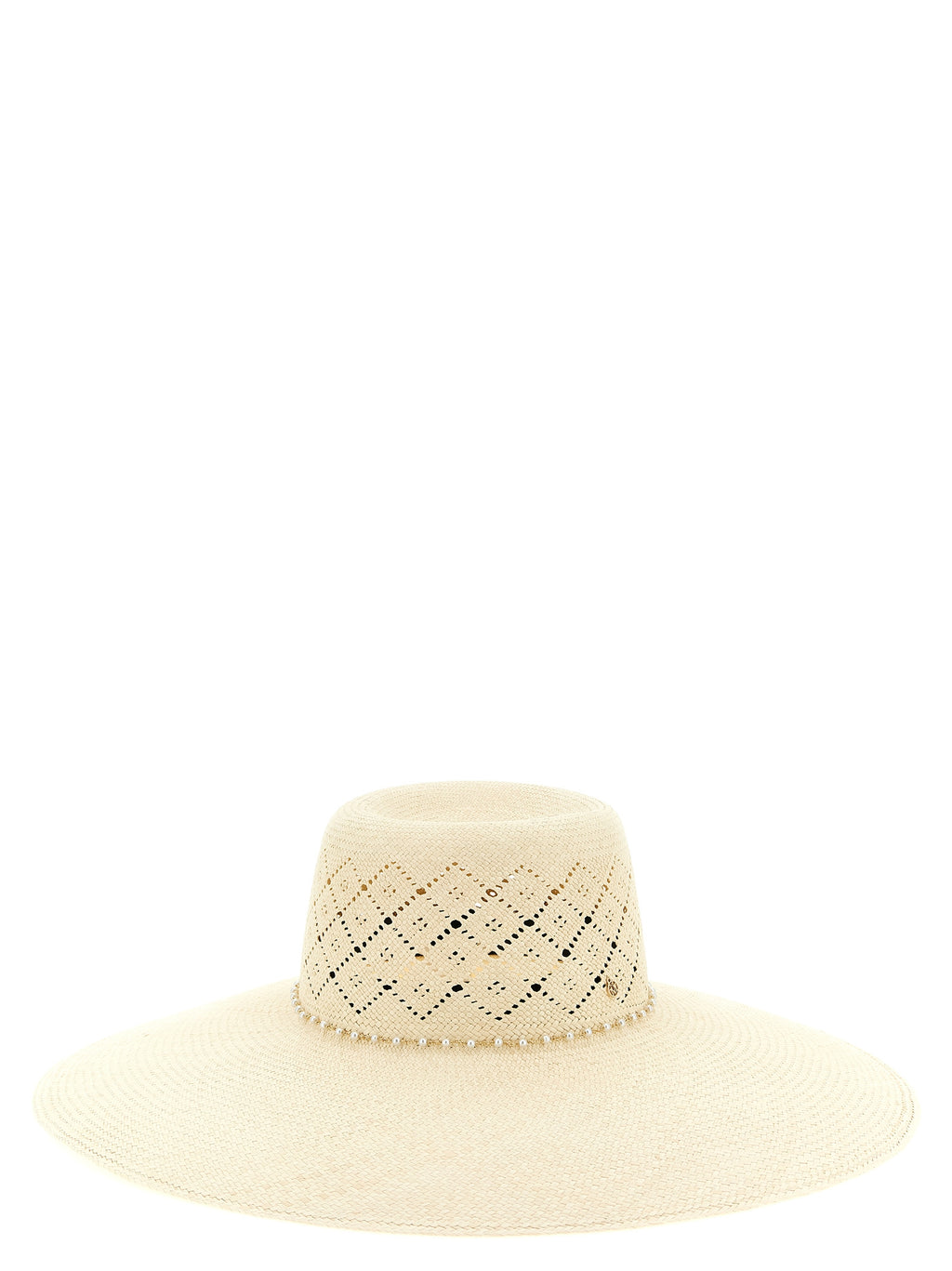 Maison Michel Blanche Hat