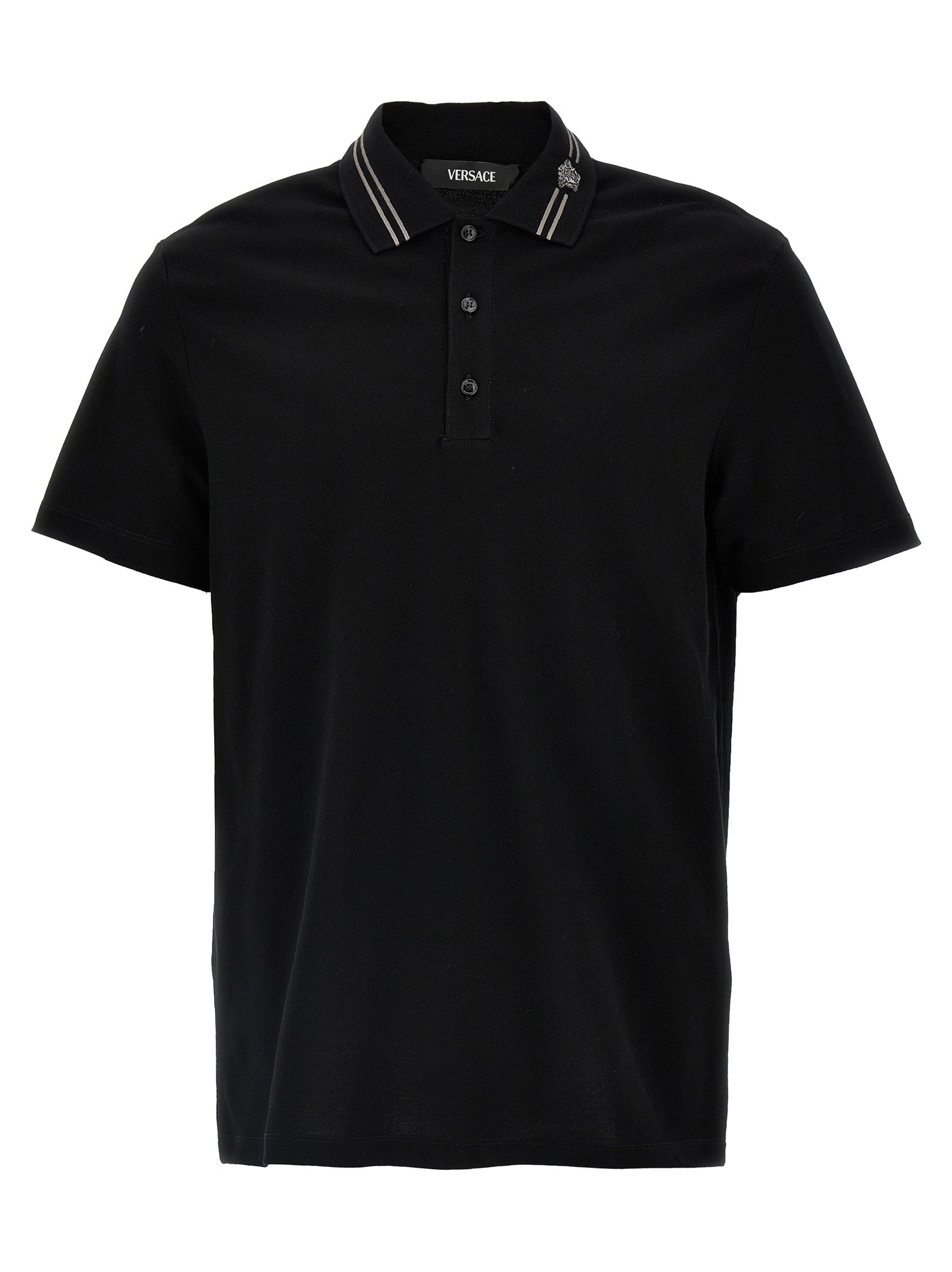 Versace Medusa Embroidery Polo Shirt