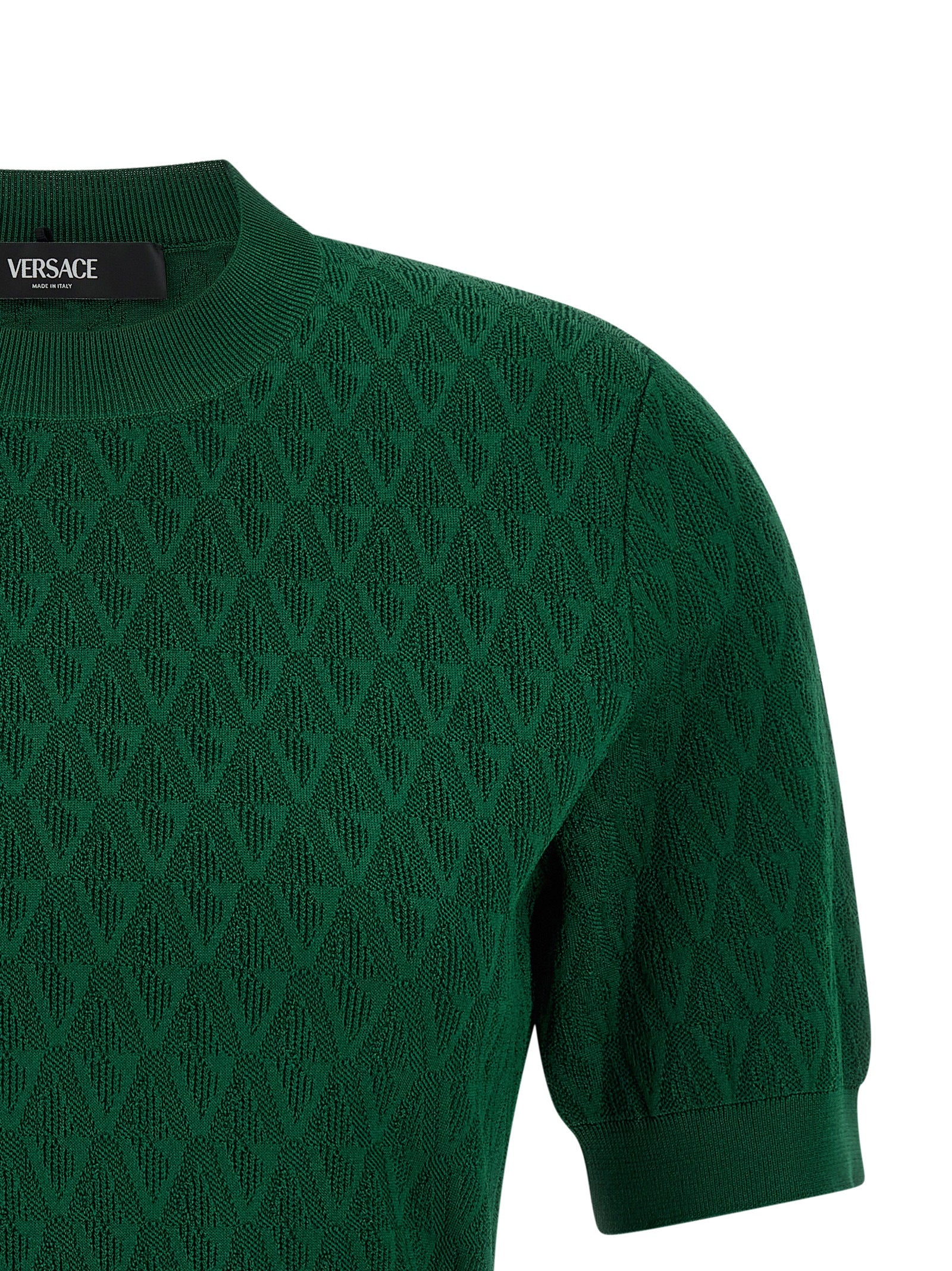 Versace V-pattern T-shirt