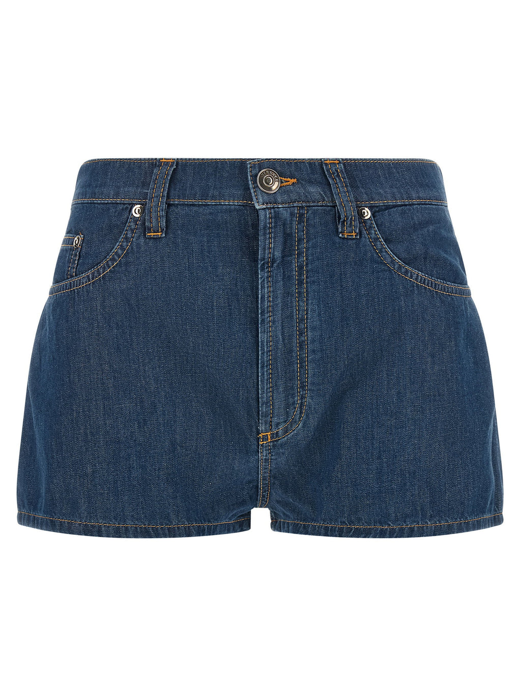 Versace Chambray Denim Shorts