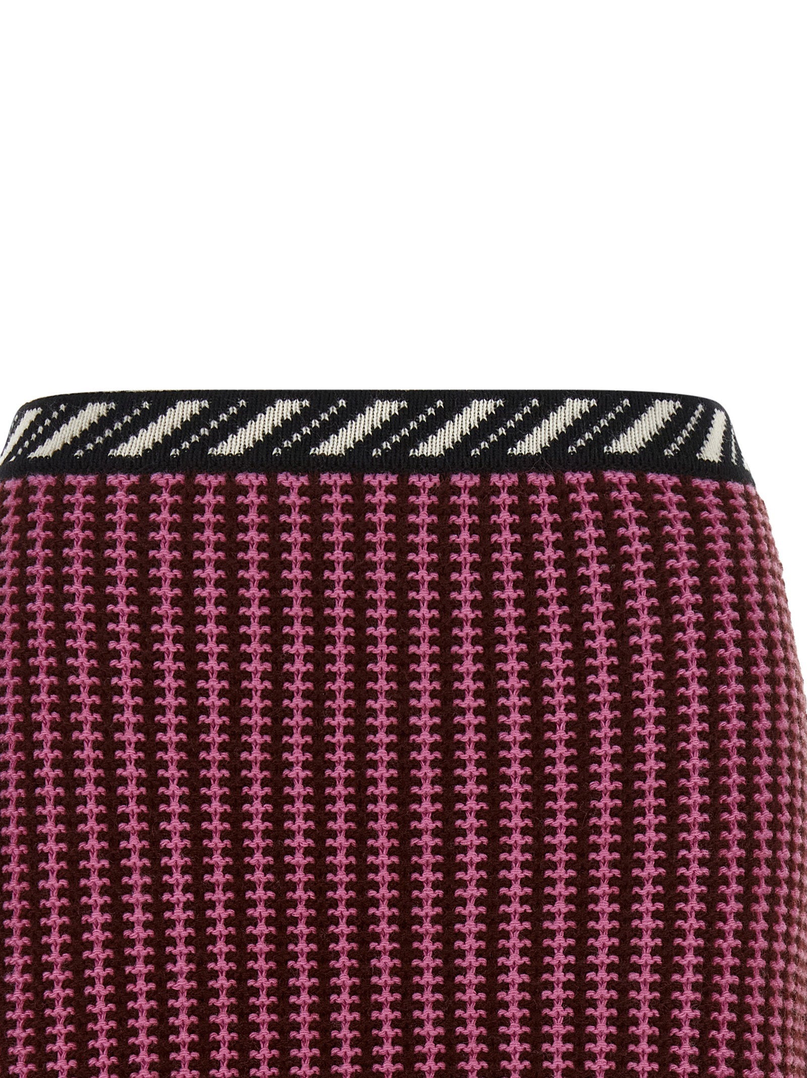 Versace Crochet Knit Skirt