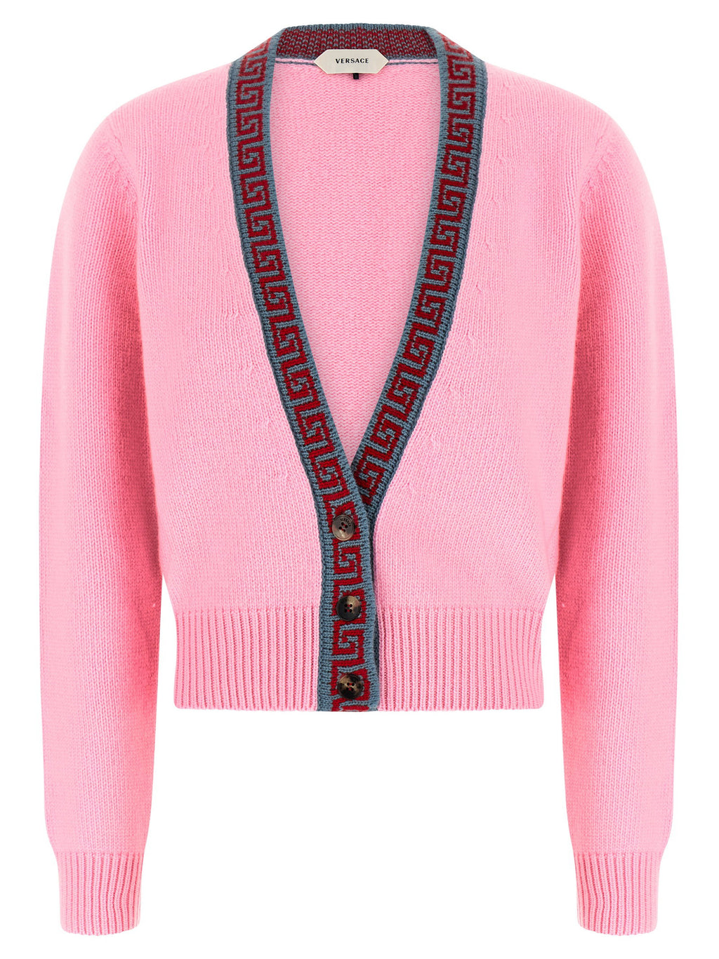 Versace Wool And Cashmere Cardigan