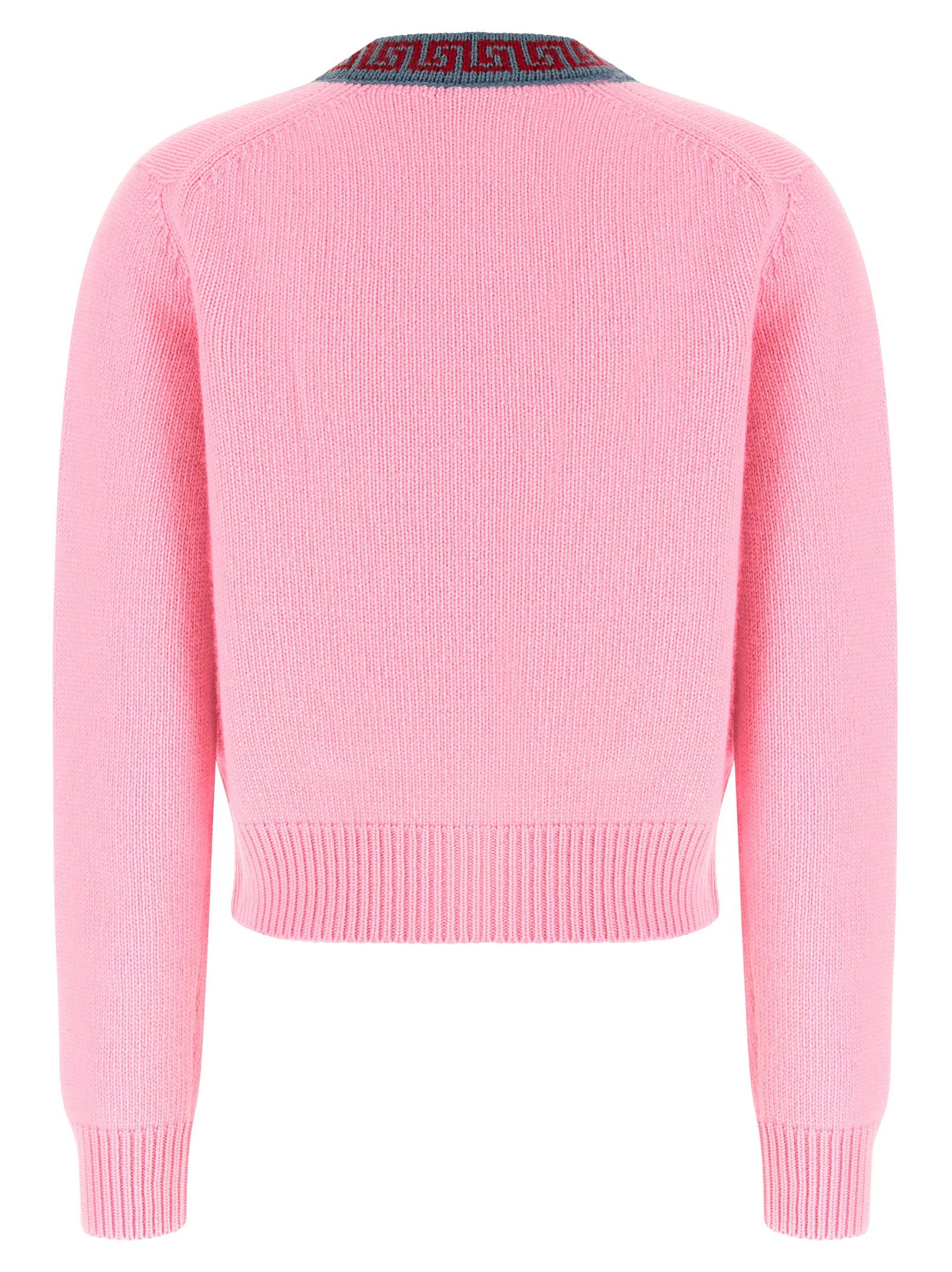 Versace Wool And Cashmere Cardigan