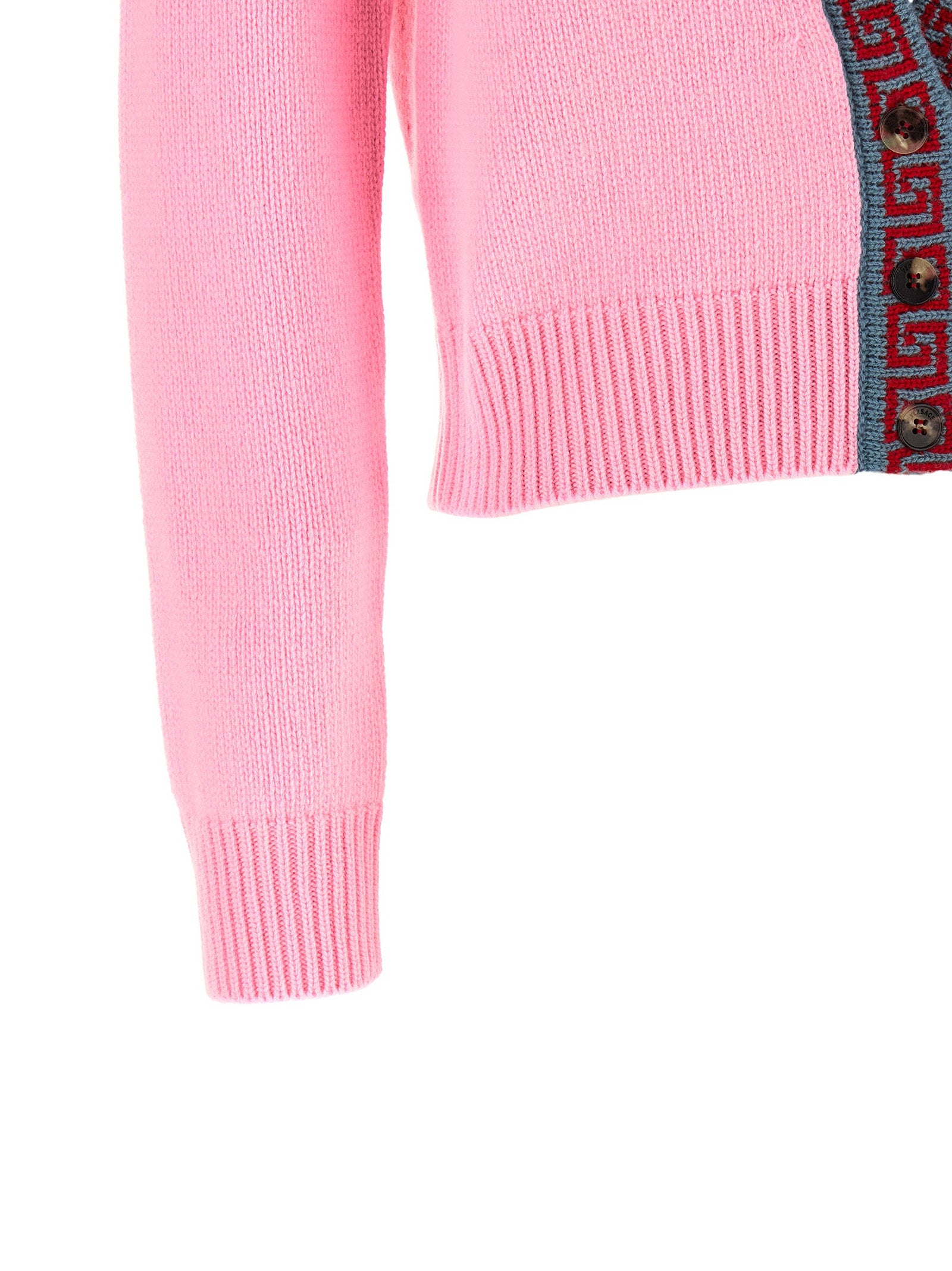Versace Wool And Cashmere Cardigan