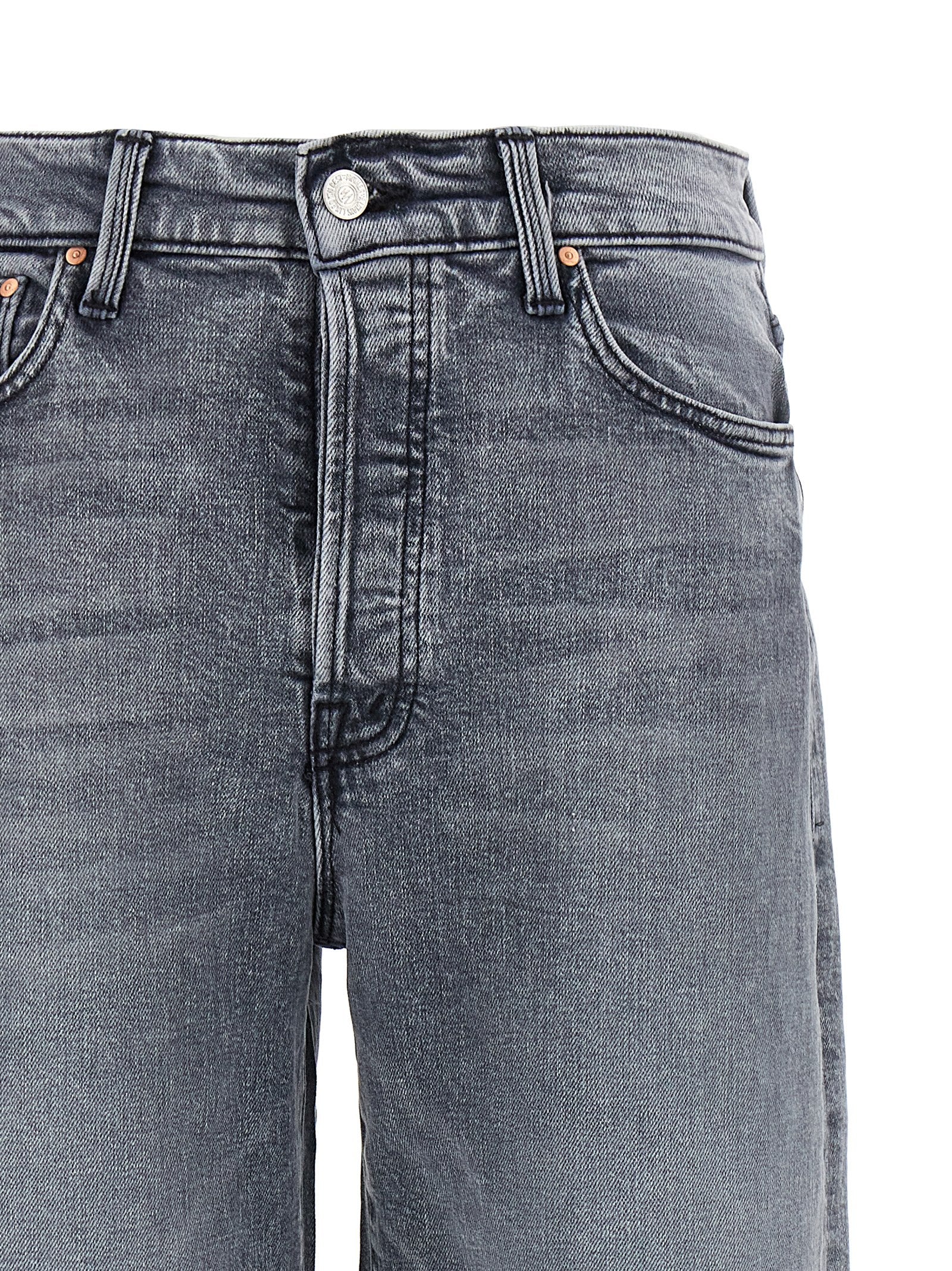 Mother The Ditcher Roller Sneak Jeans