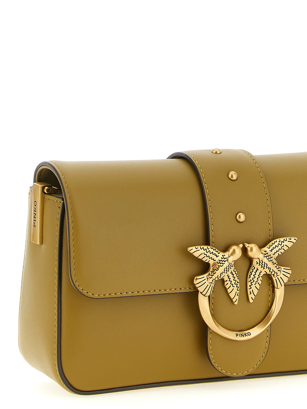 Pinko Mini Love Slouchy Shoulder Bag