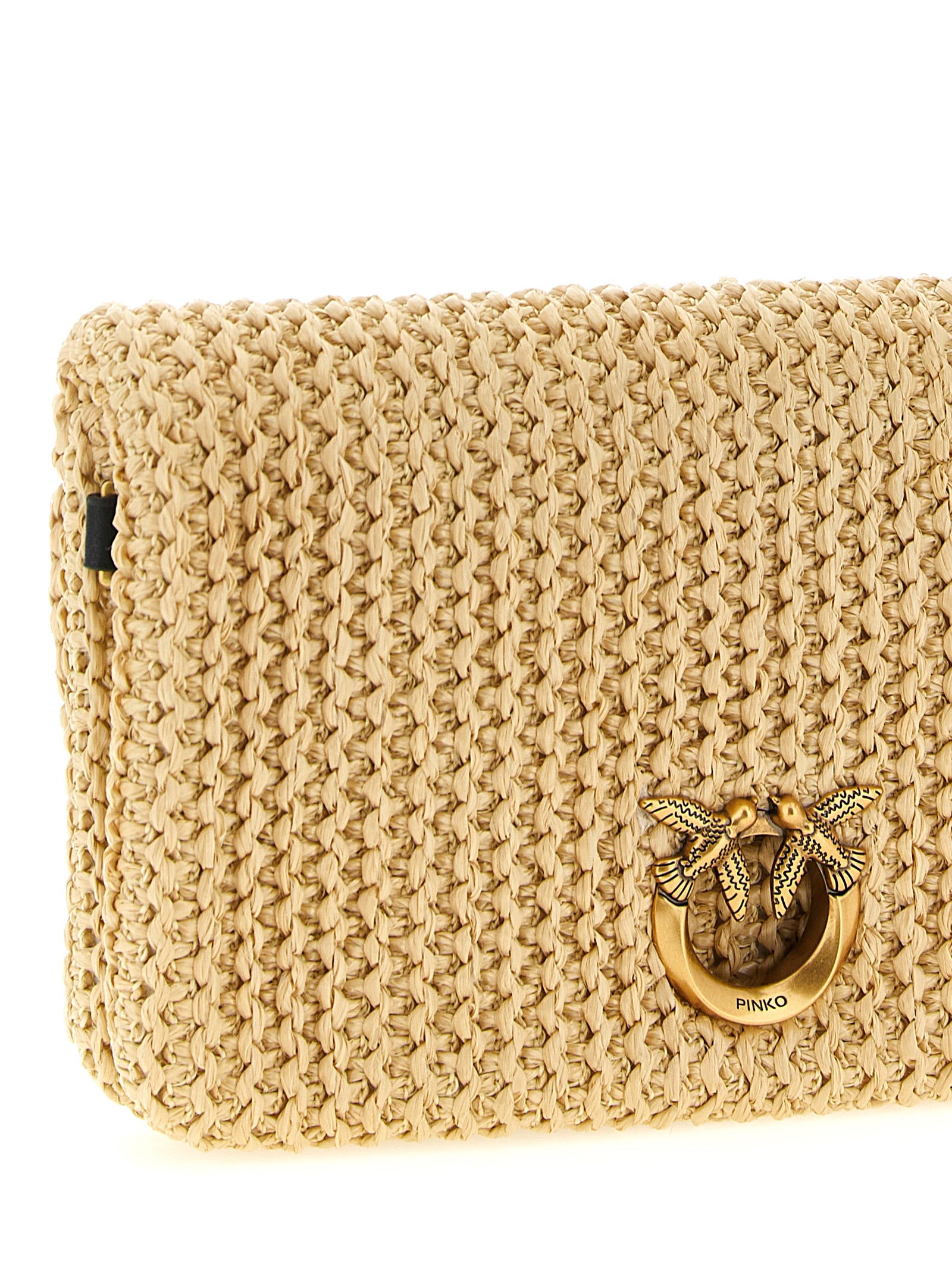 Pinko Love Bag Click Soft Horizontal Crossbody Bag