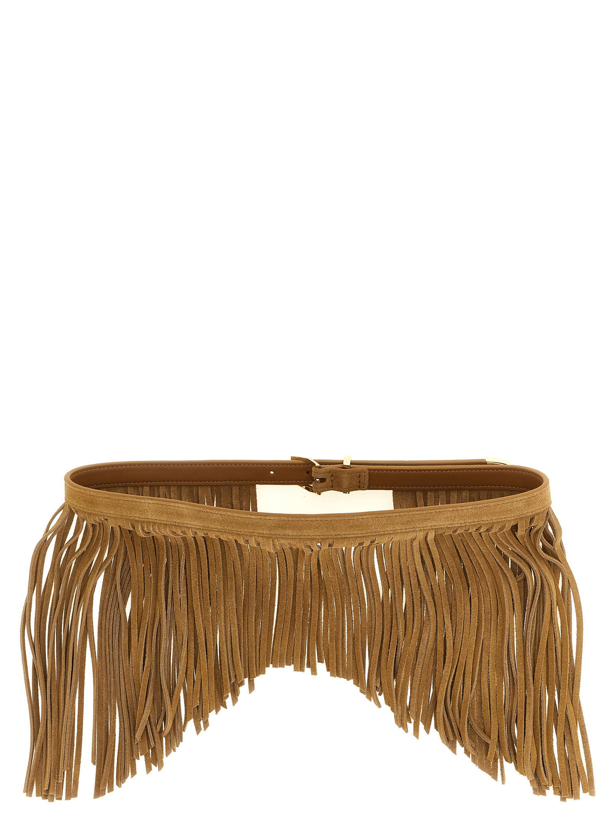 Pinko Con Frange Suede Belt