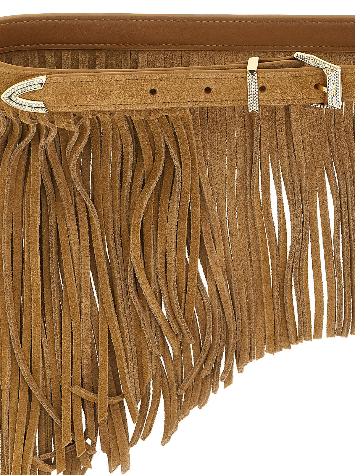Pinko Con Frange Suede Belt