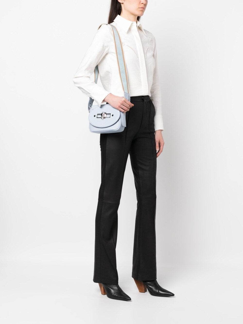 Zanellato small tina daily leather crossbody bag