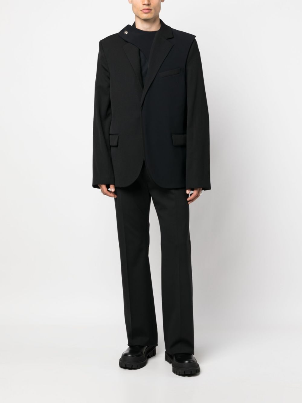 Botter Wool single-breasted blazer