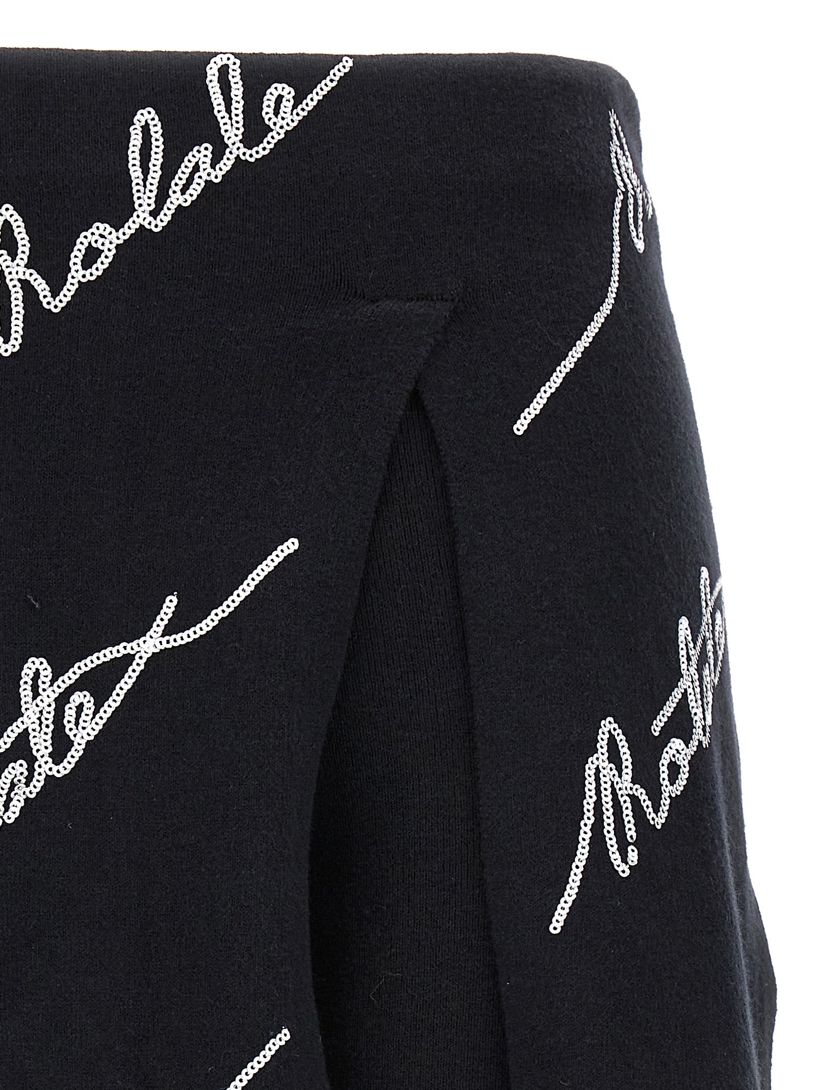 Rotate Birger Christensen Skort Sequin Logo Mini