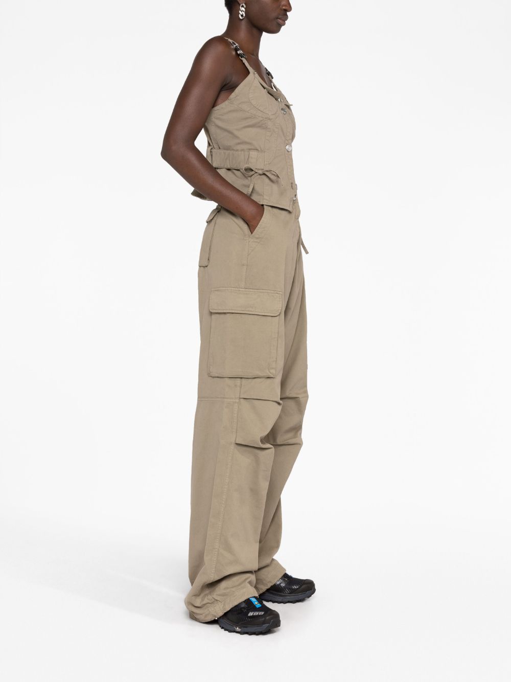 Coperni Wide leg cargo trousers