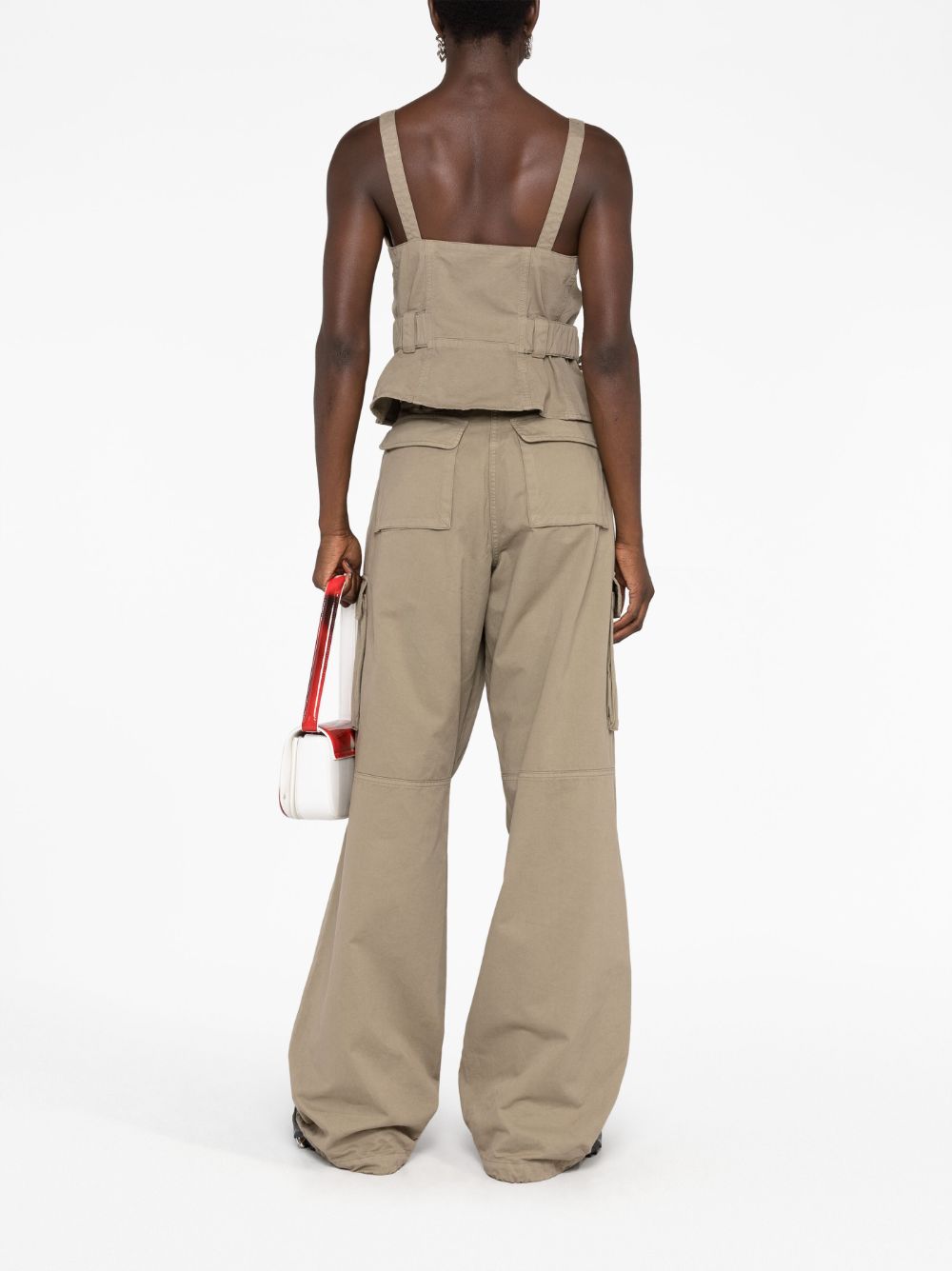 Coperni Wide leg cargo trousers