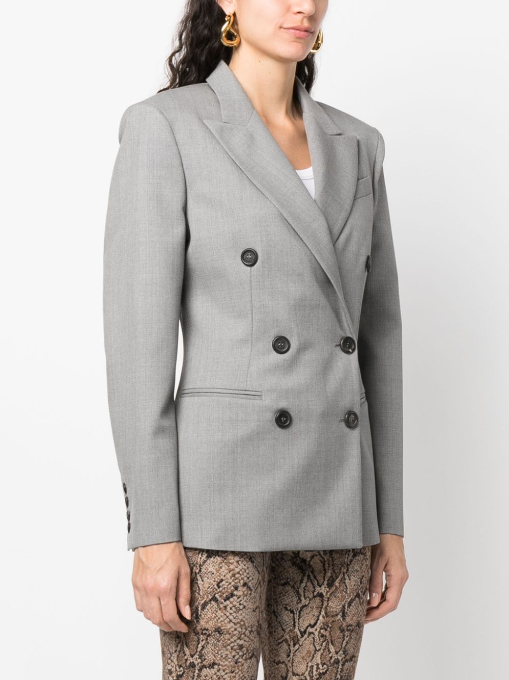 Armarium Double-breasted wool jacket