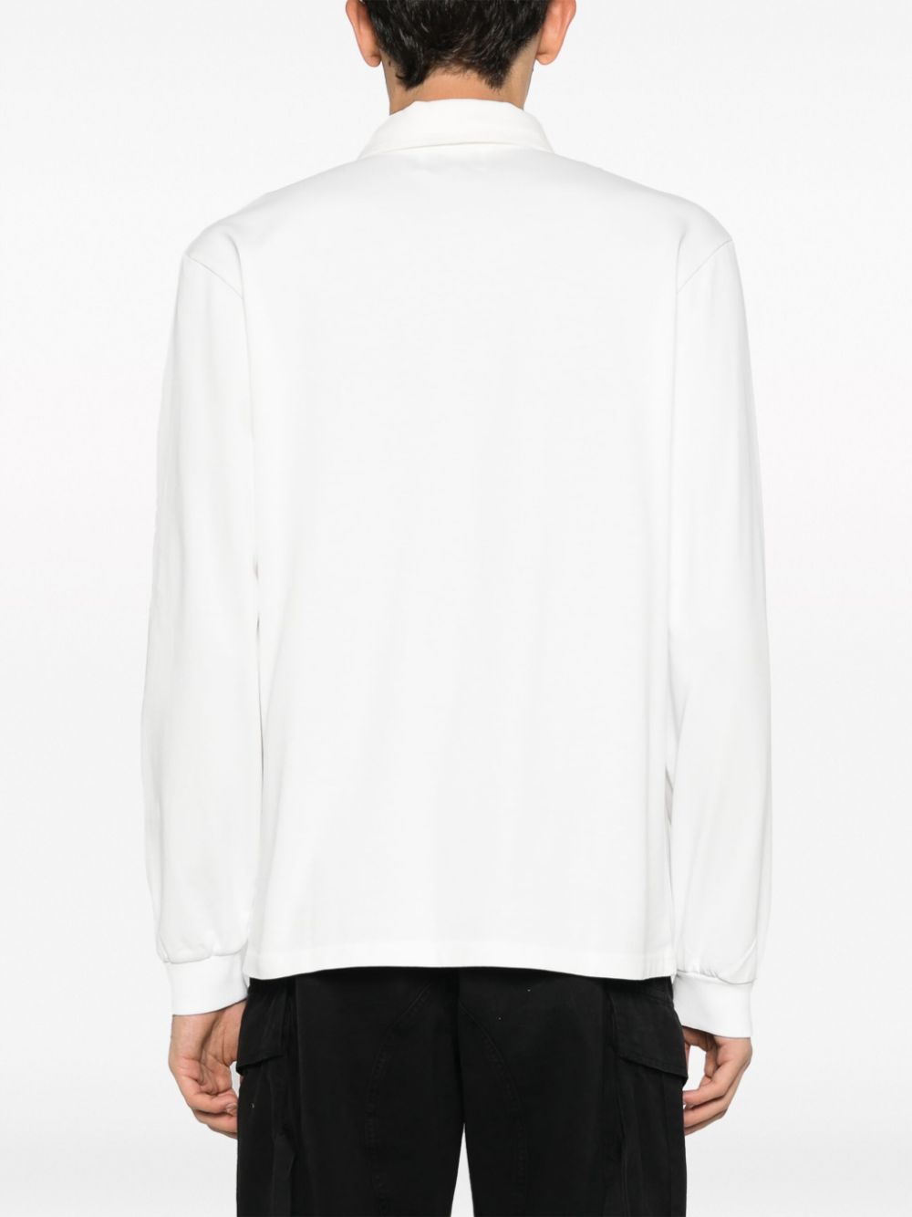 Palmes Logo organic cotton shirt