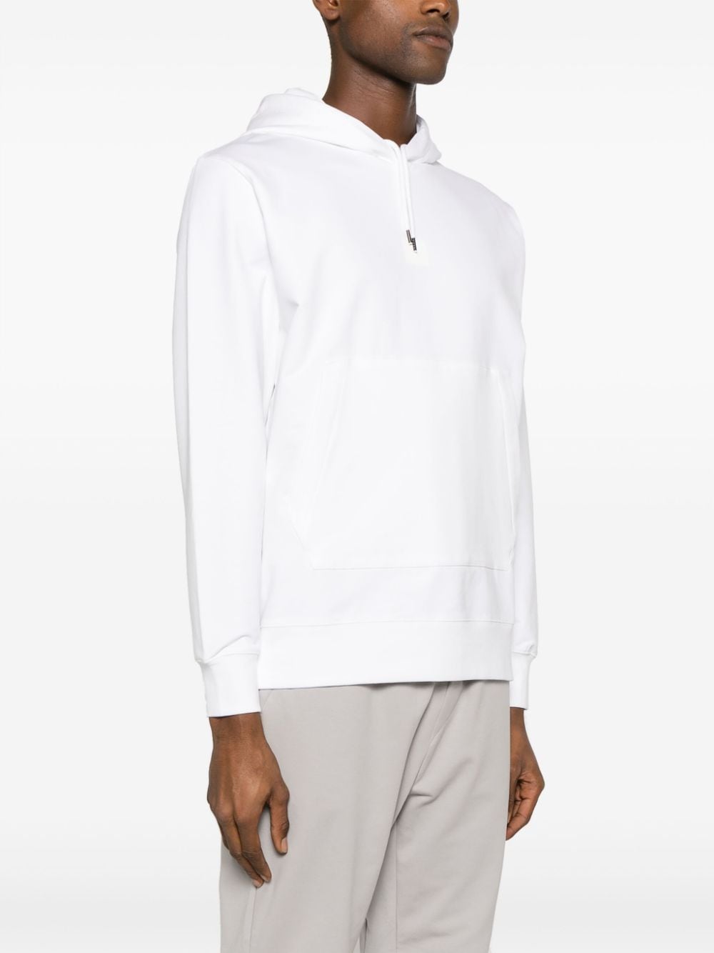 C.P. Company Metropolis QR code Logo cotton hoodie