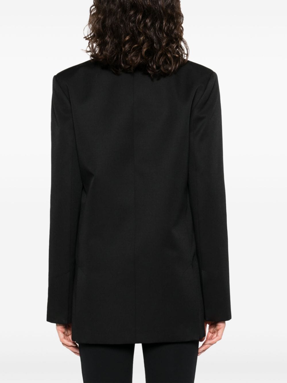 Off White single-breasted virgin-wool blazer