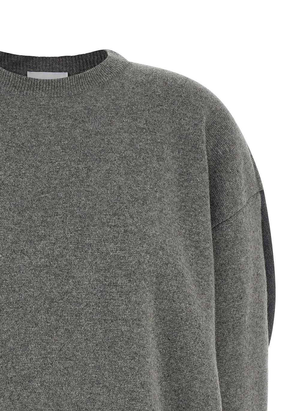 Nude Two-tone Sleeve Sweater