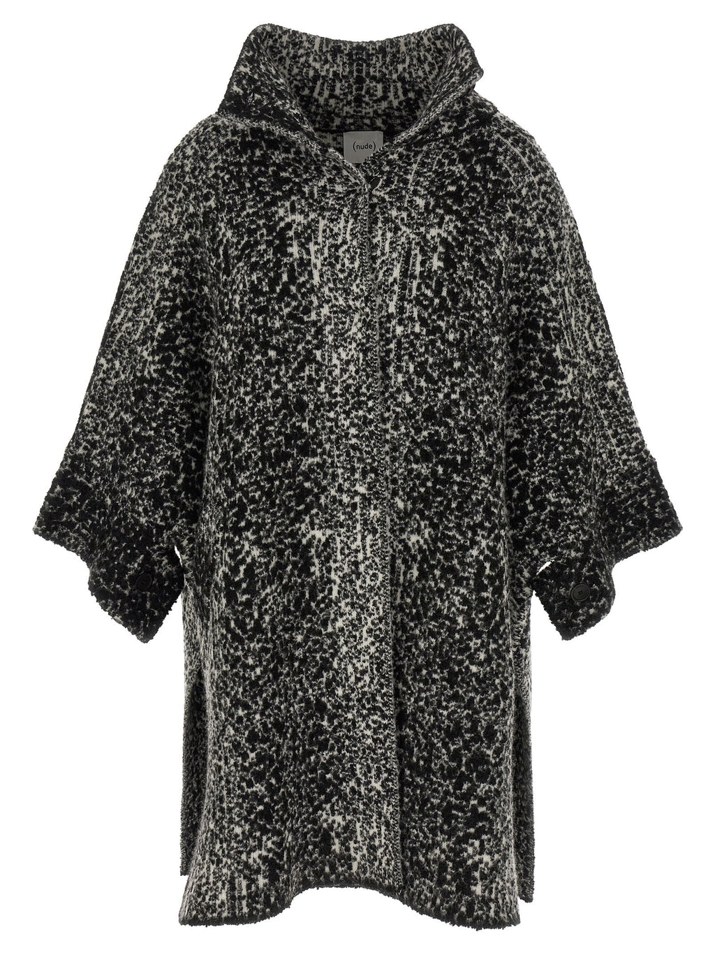 Nude Bouclé Coat