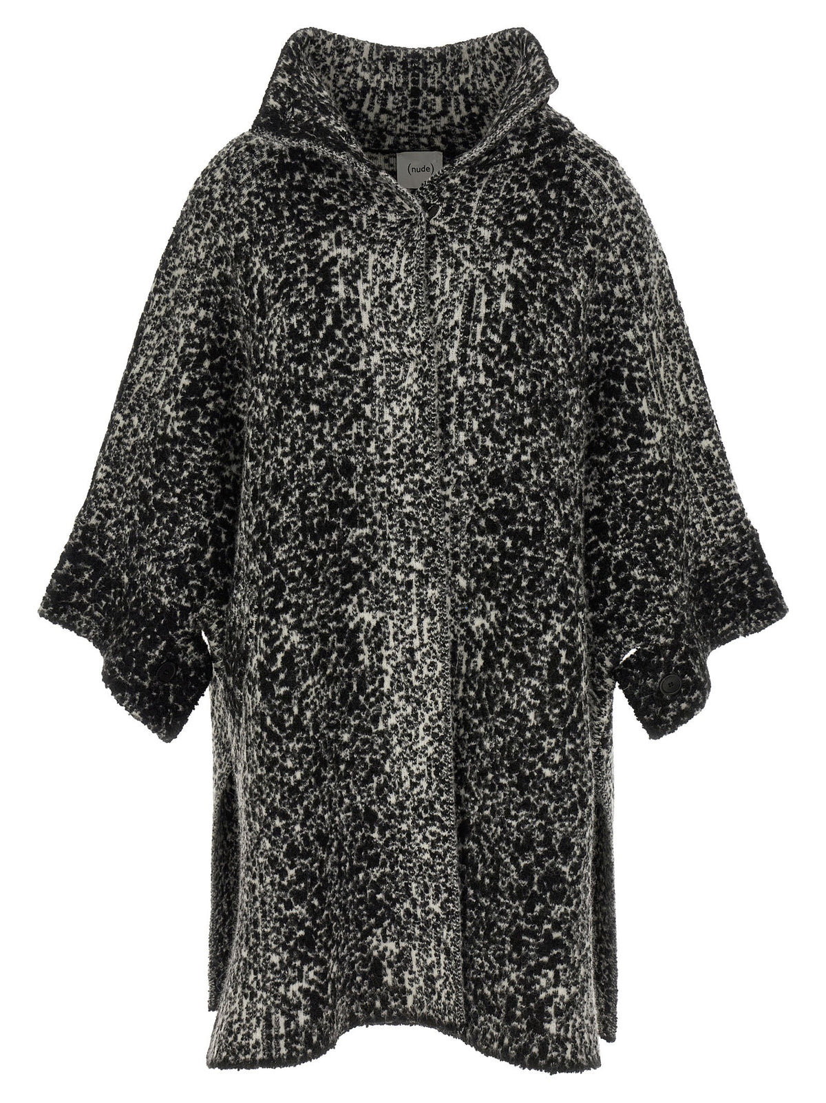 Nude Bouclé Coat