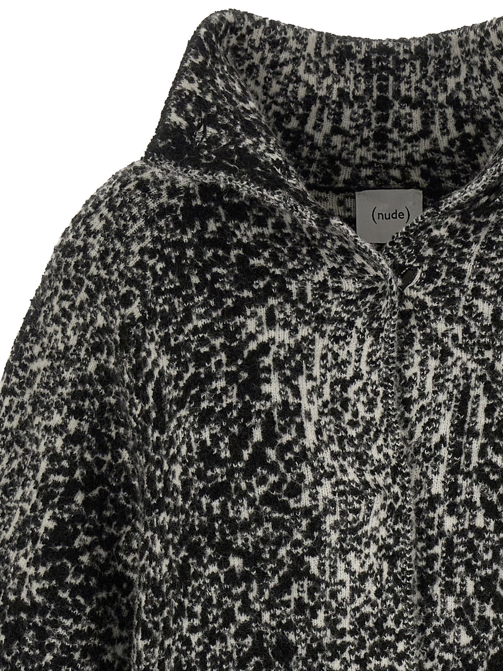 Nude Bouclé Coat