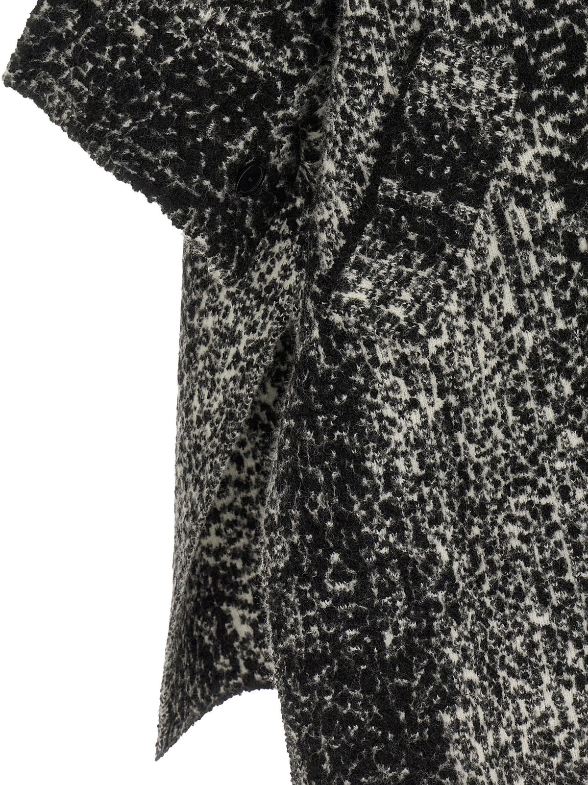 Nude Bouclé Coat