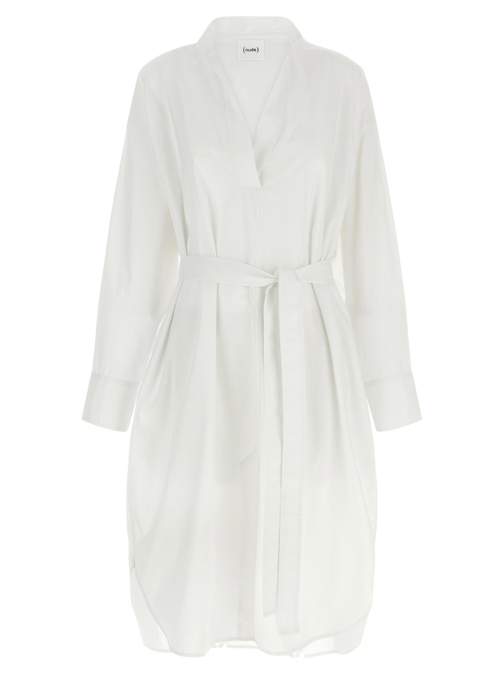 Nude Chemisier Dress