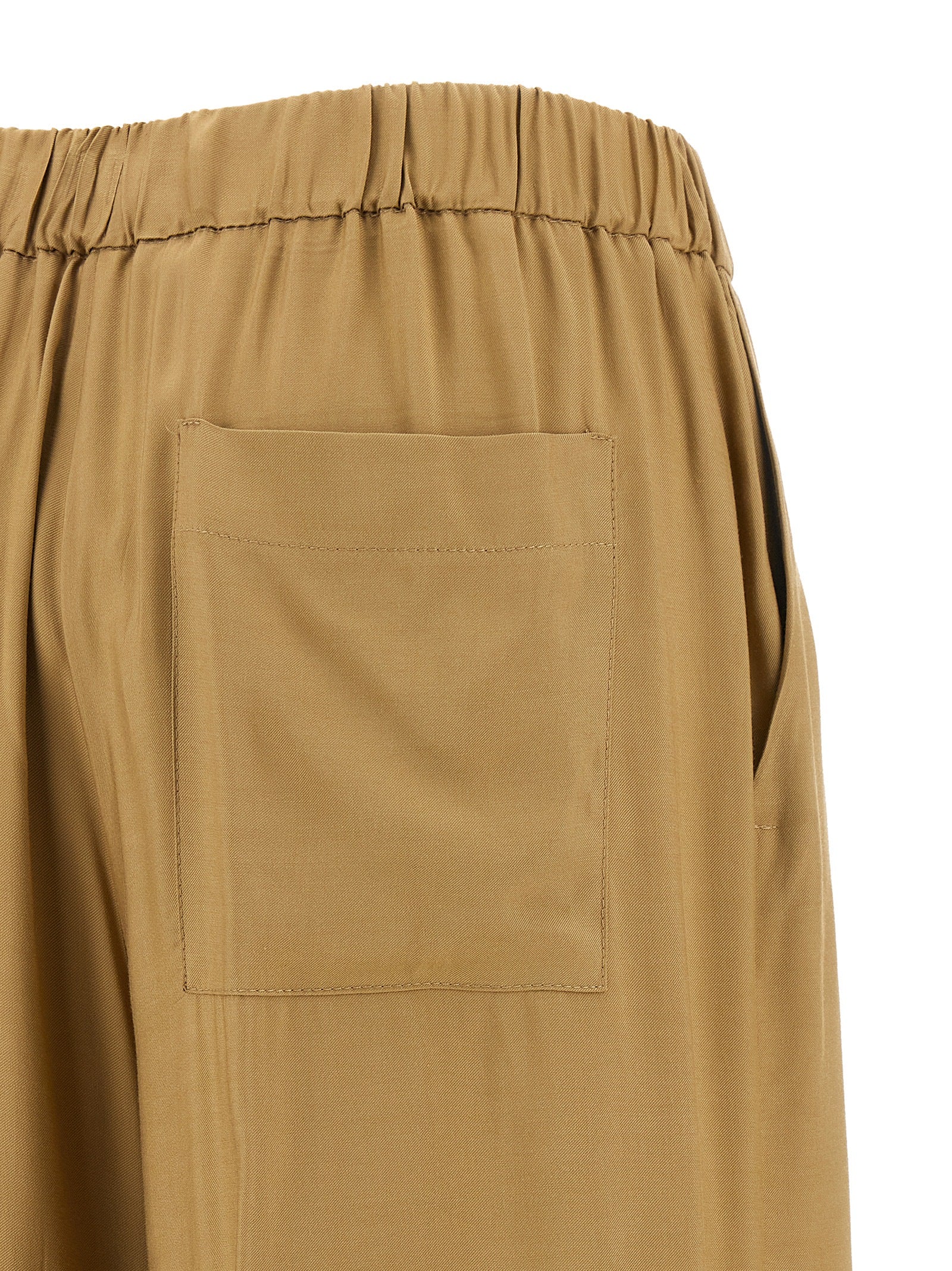 Nude Palazzo Pants