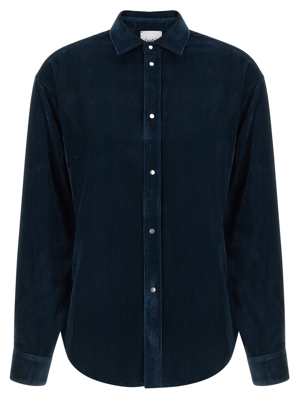 Nude Velvet Shirt