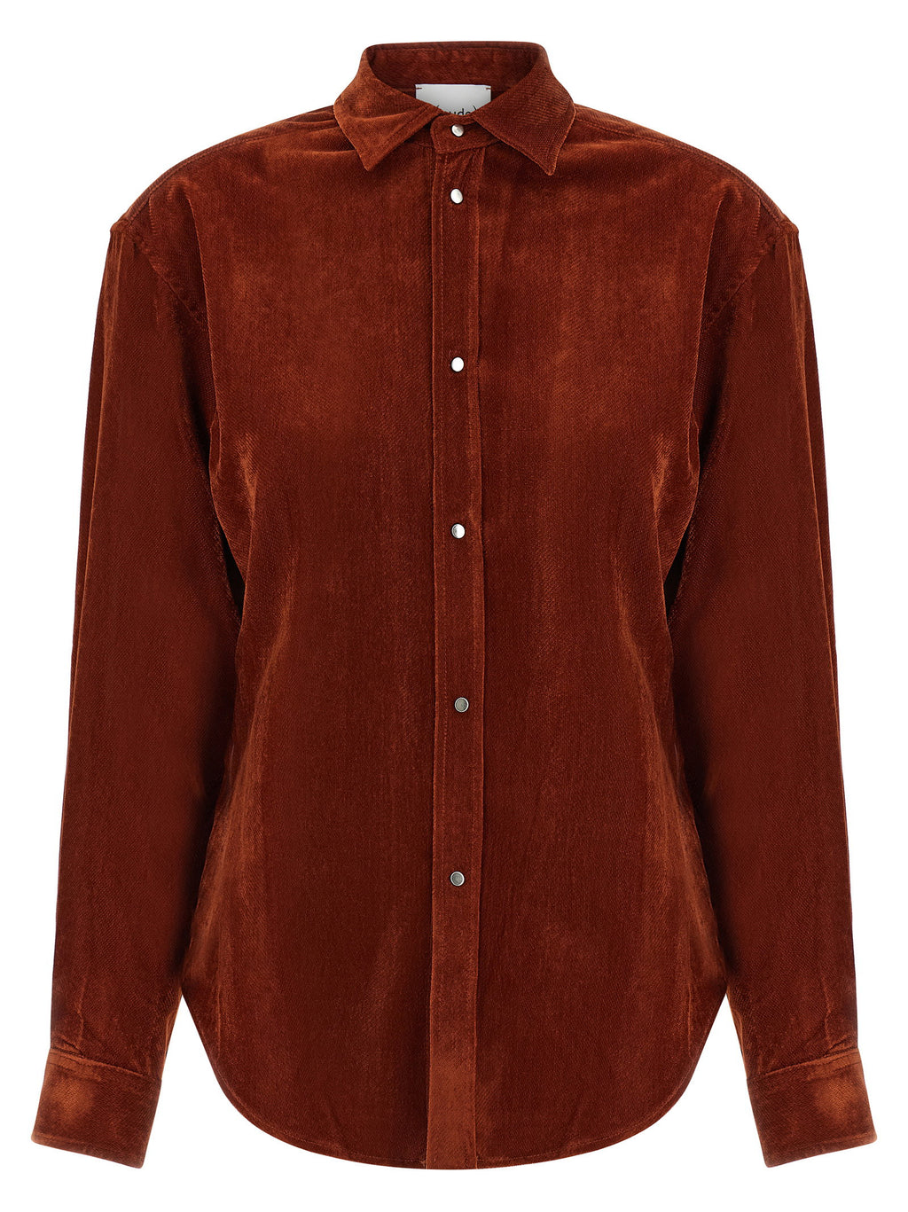 Nude Velvet Shirt