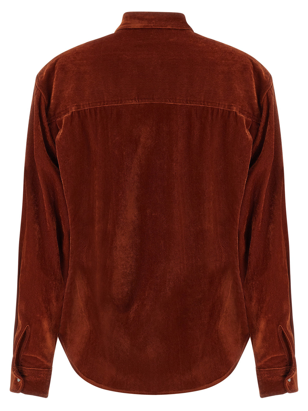 Nude Velvet Shirt