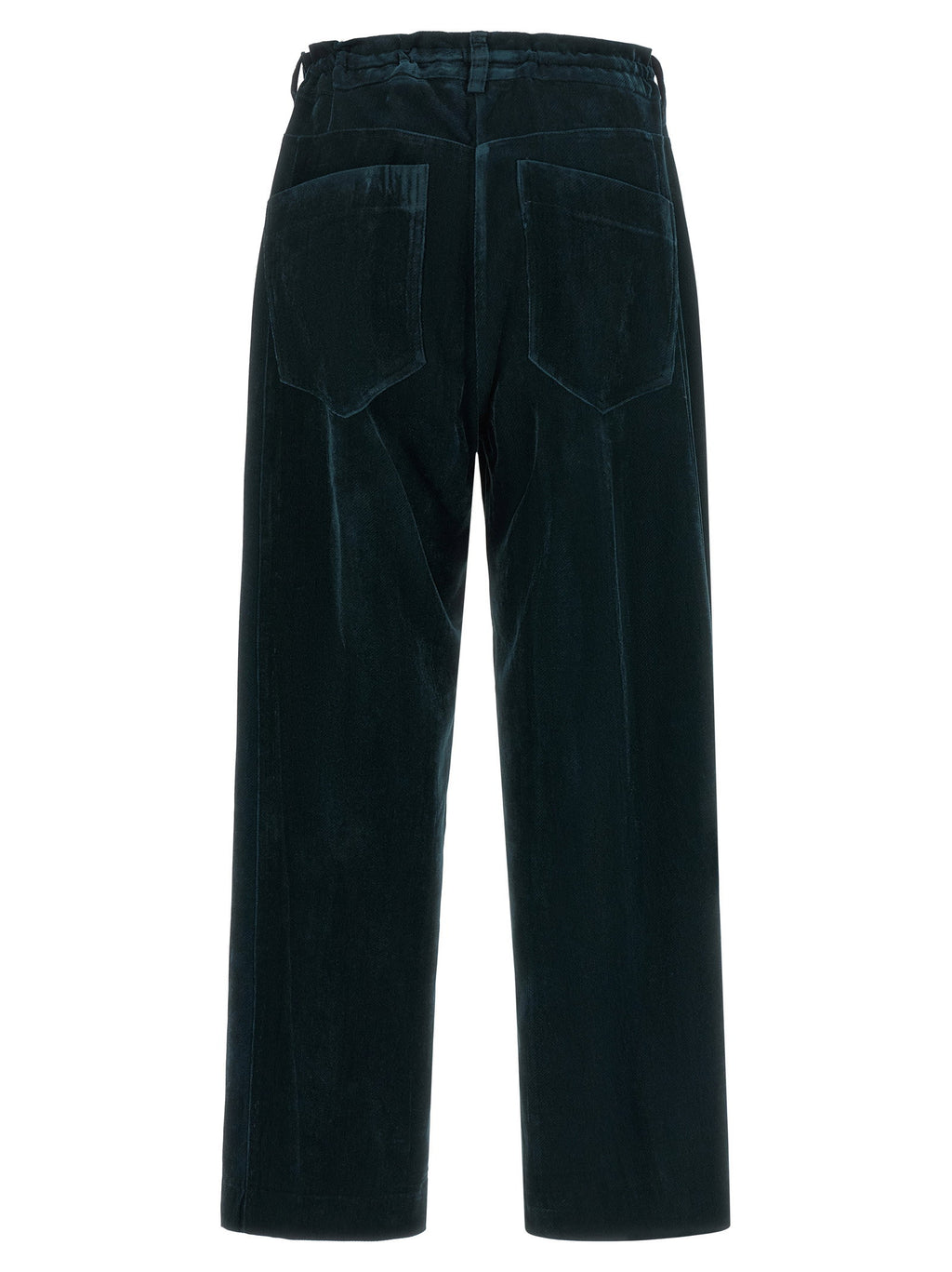 Nude Velvet Pants