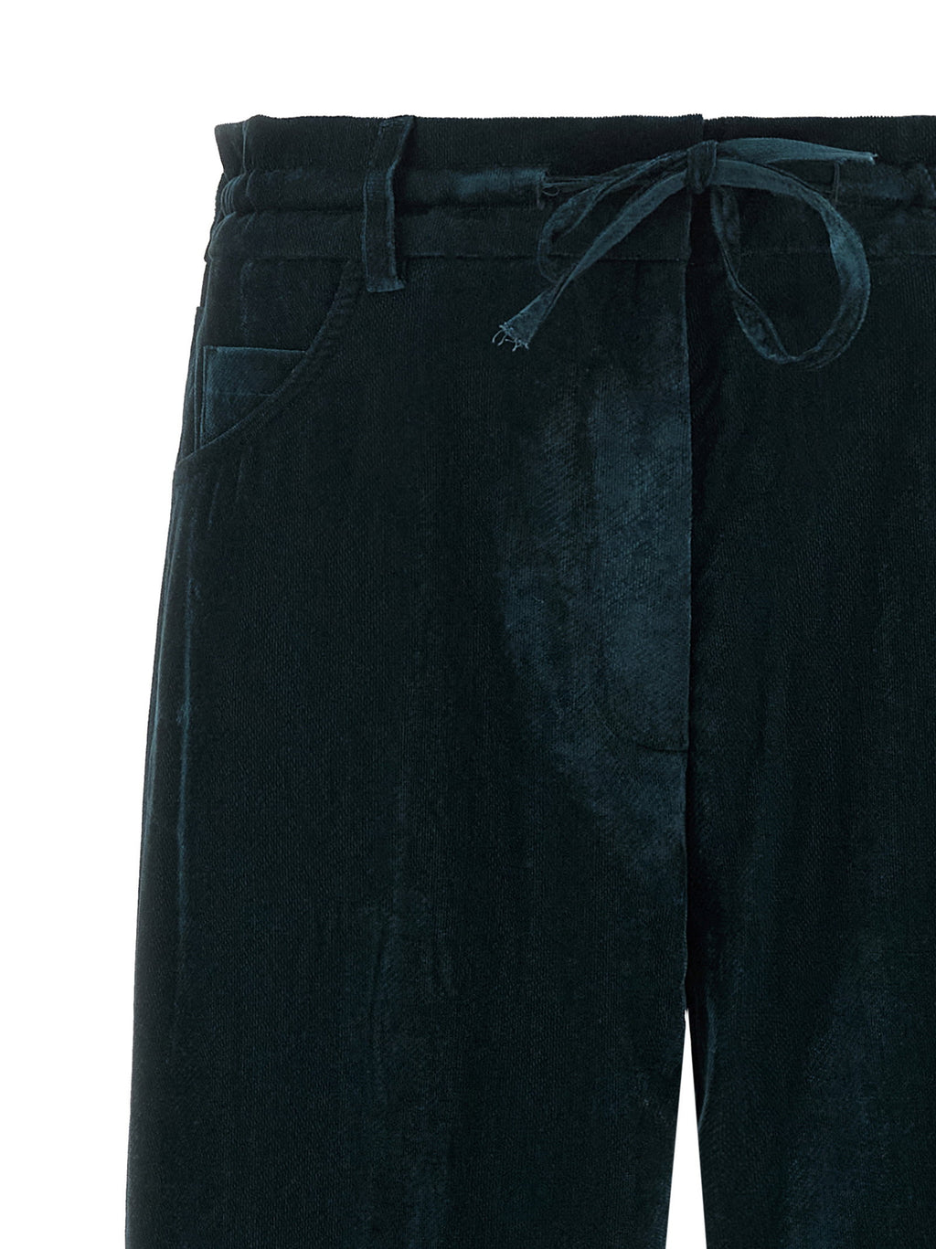 Nude Velvet Pants