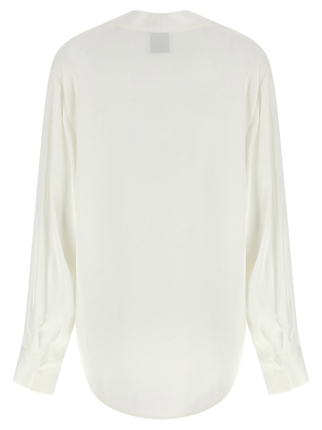 Nude V-neck Blouse
