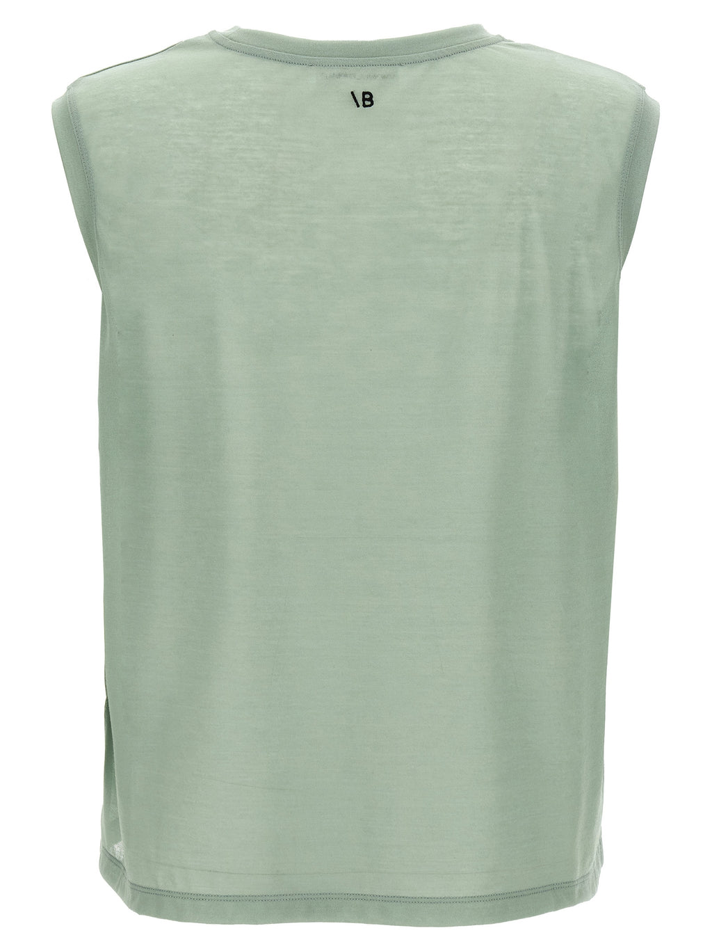 Victoria Beckham Logo Embroidery Top