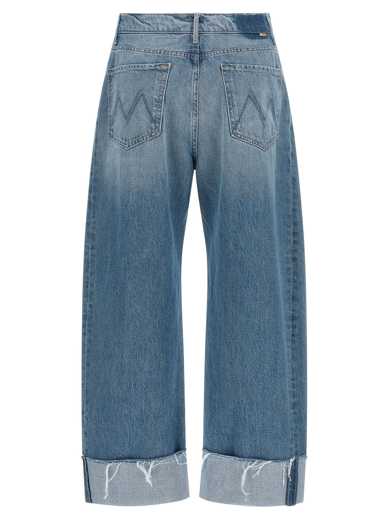 Mother The Half-pipe Ankle Cuff Fray Jeans
