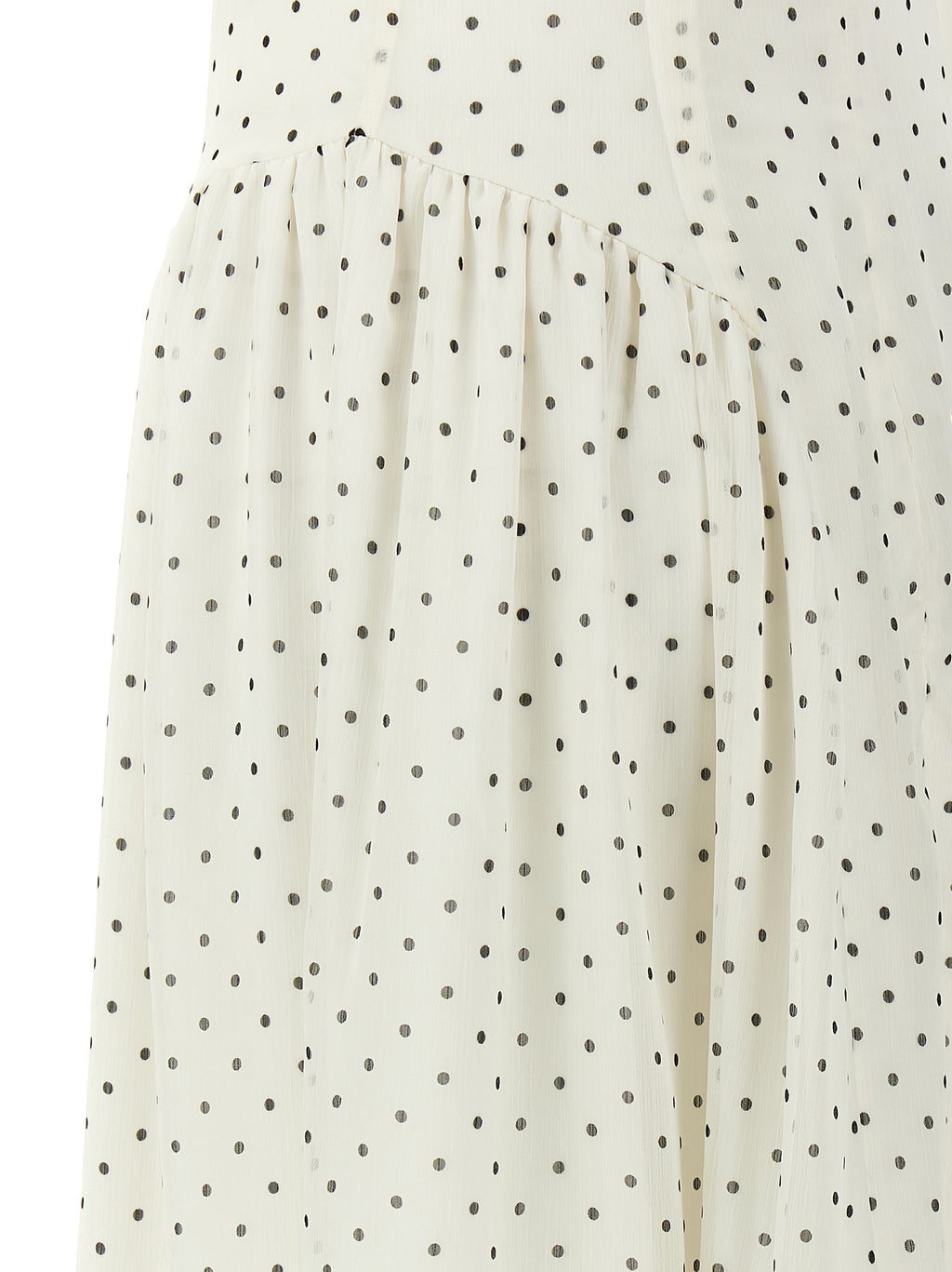 Rotate Birger Christensen Polka Dot Maxi Dress
