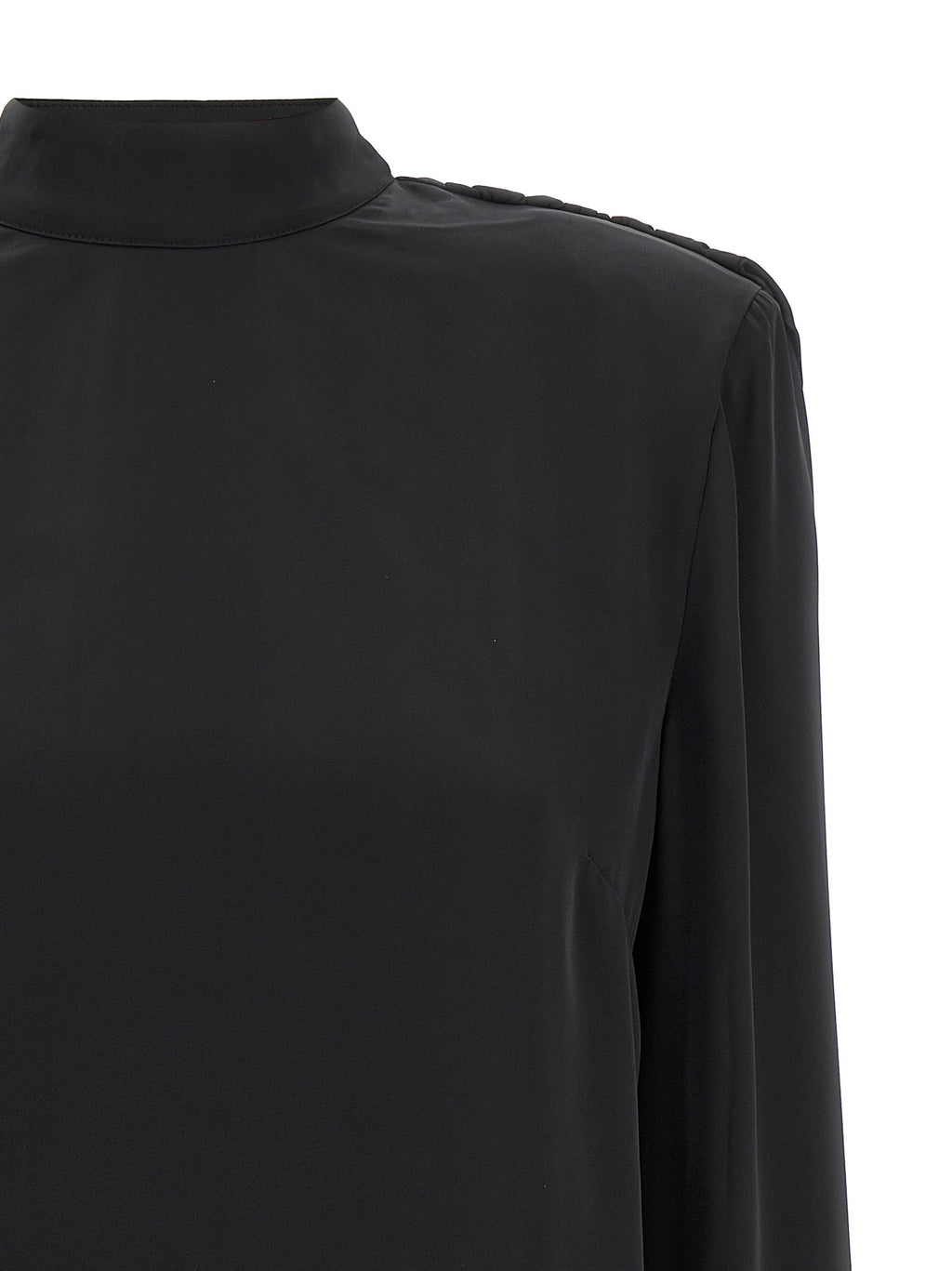 Rotate Birger Christensen Satin Drapy Back Top