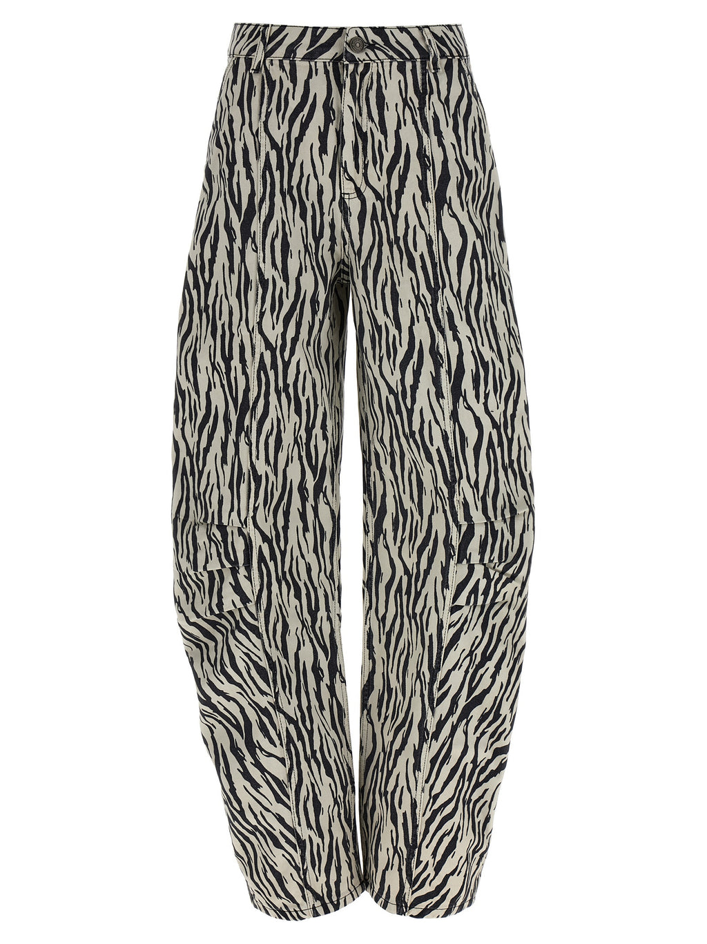 Rotate Birger Christensen Printed Twill Cargo Pants
