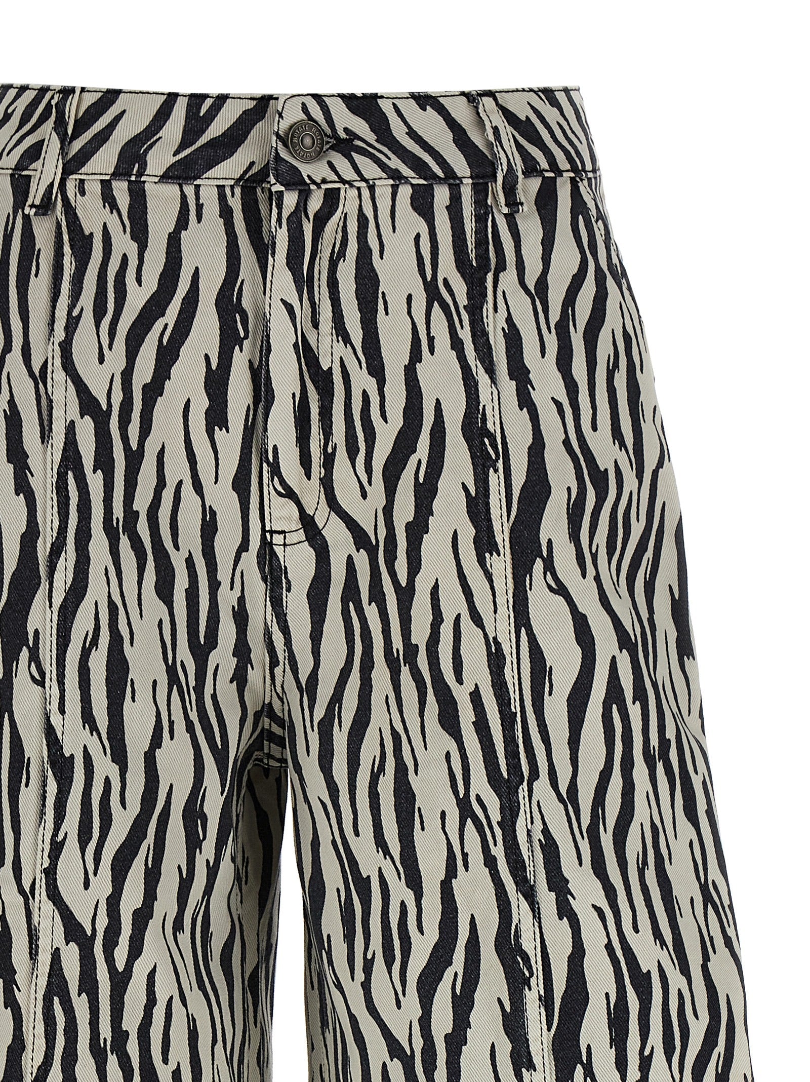 Rotate Birger Christensen Printed Twill Cargo Pants