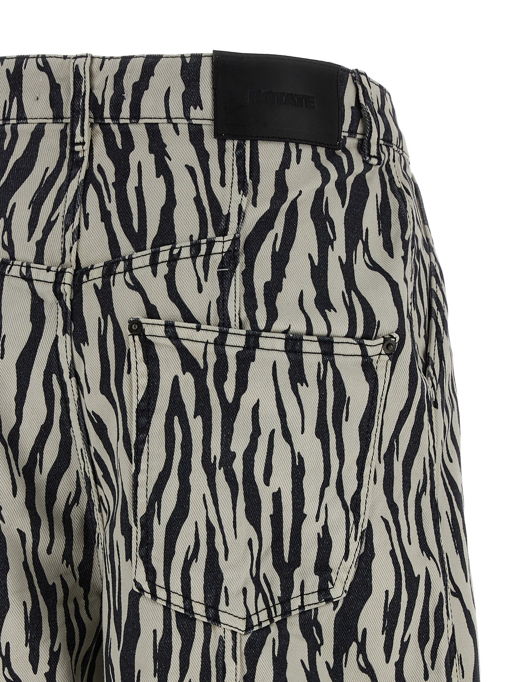 Rotate Birger Christensen Printed Twill Cargo Pants
