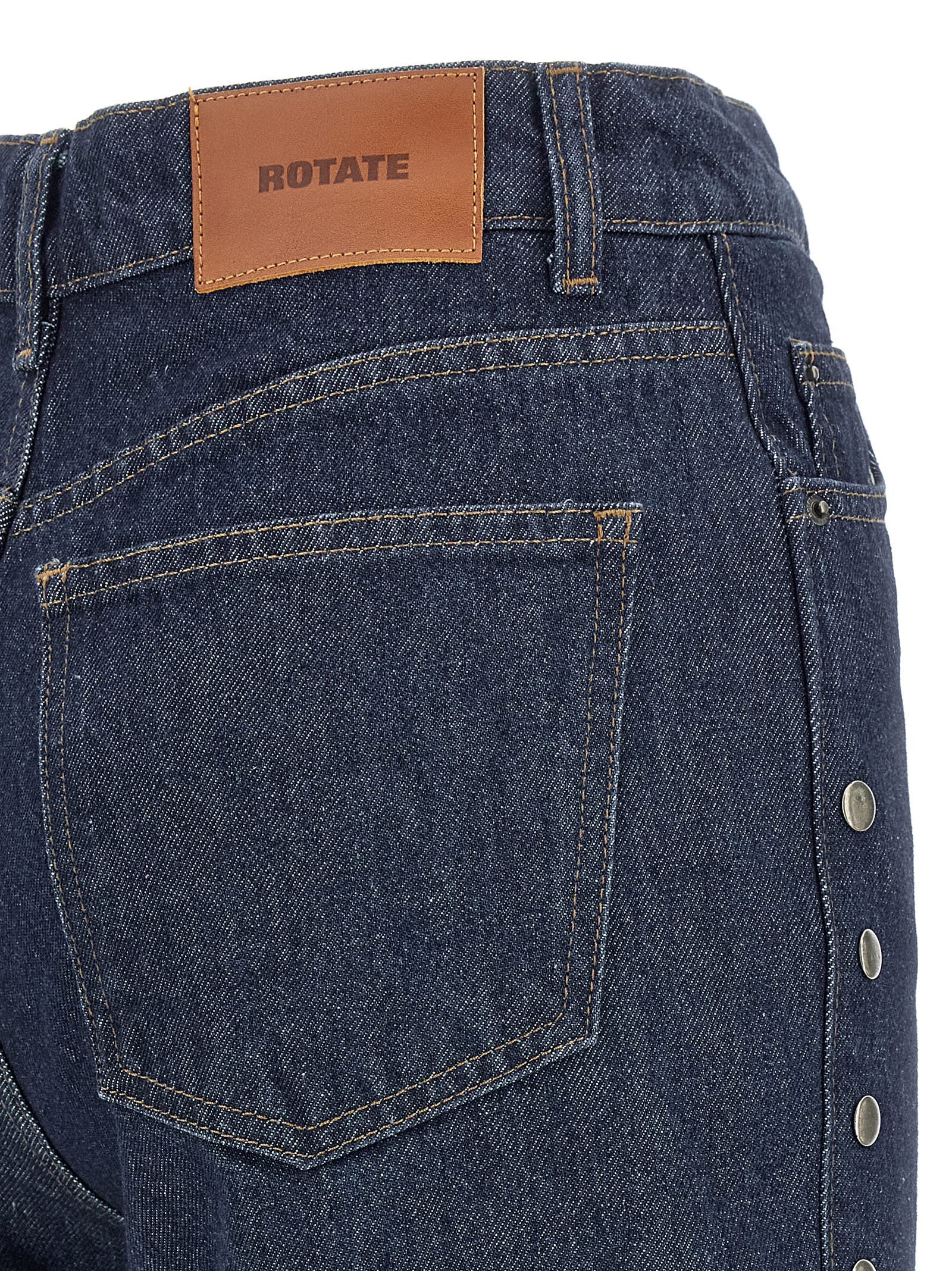 Rotate Birger Christensen Denim Buttoned Jeans