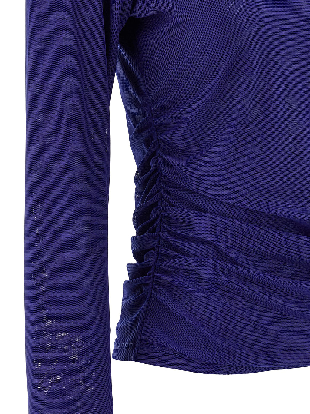 Rotate Birger Christensen Mesh Rouched Sweater