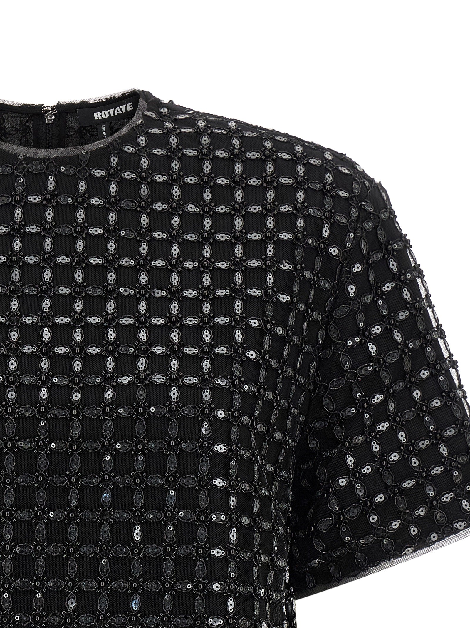 Rotate Birger Christensen Beaded Oversize Top