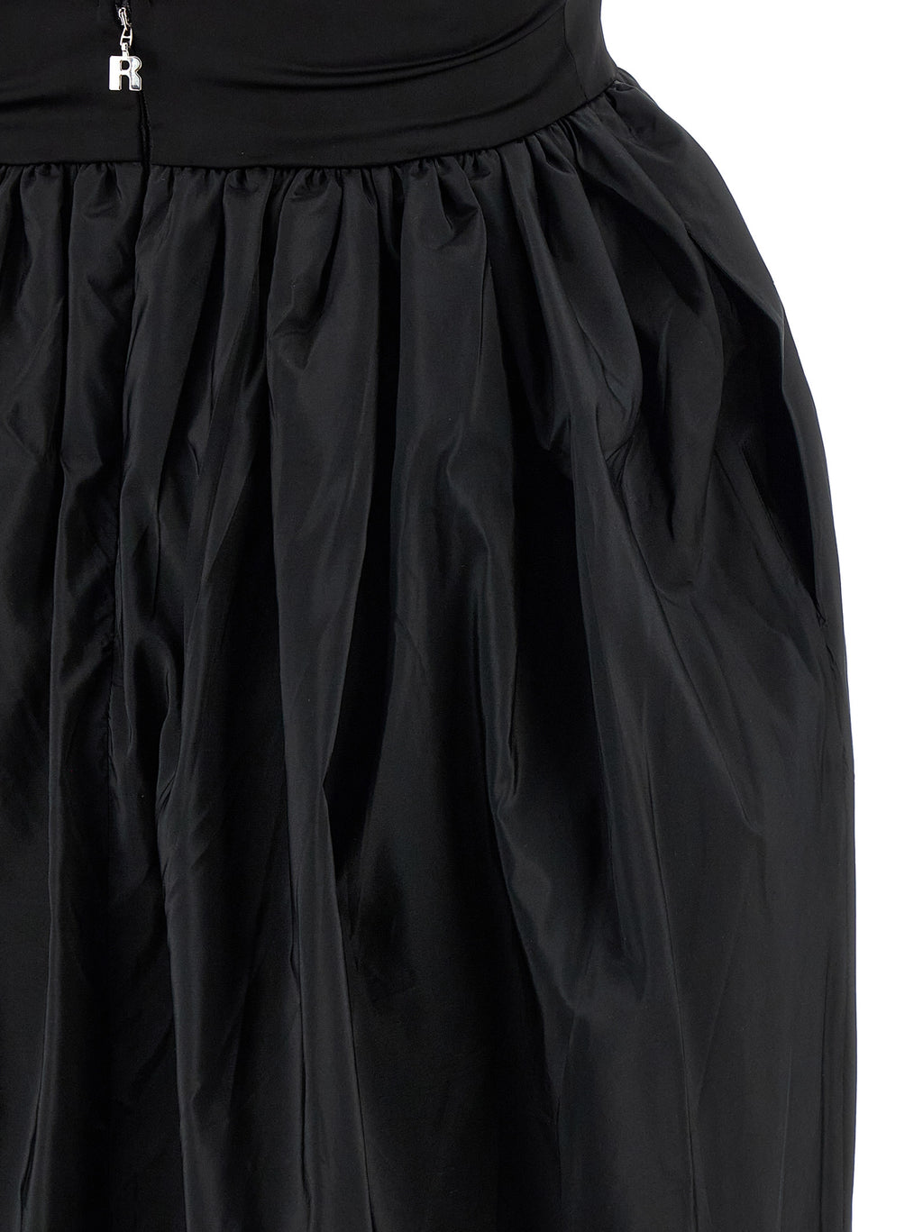 Rotate Birger Christensen Satin Taffeta Maxi Dress