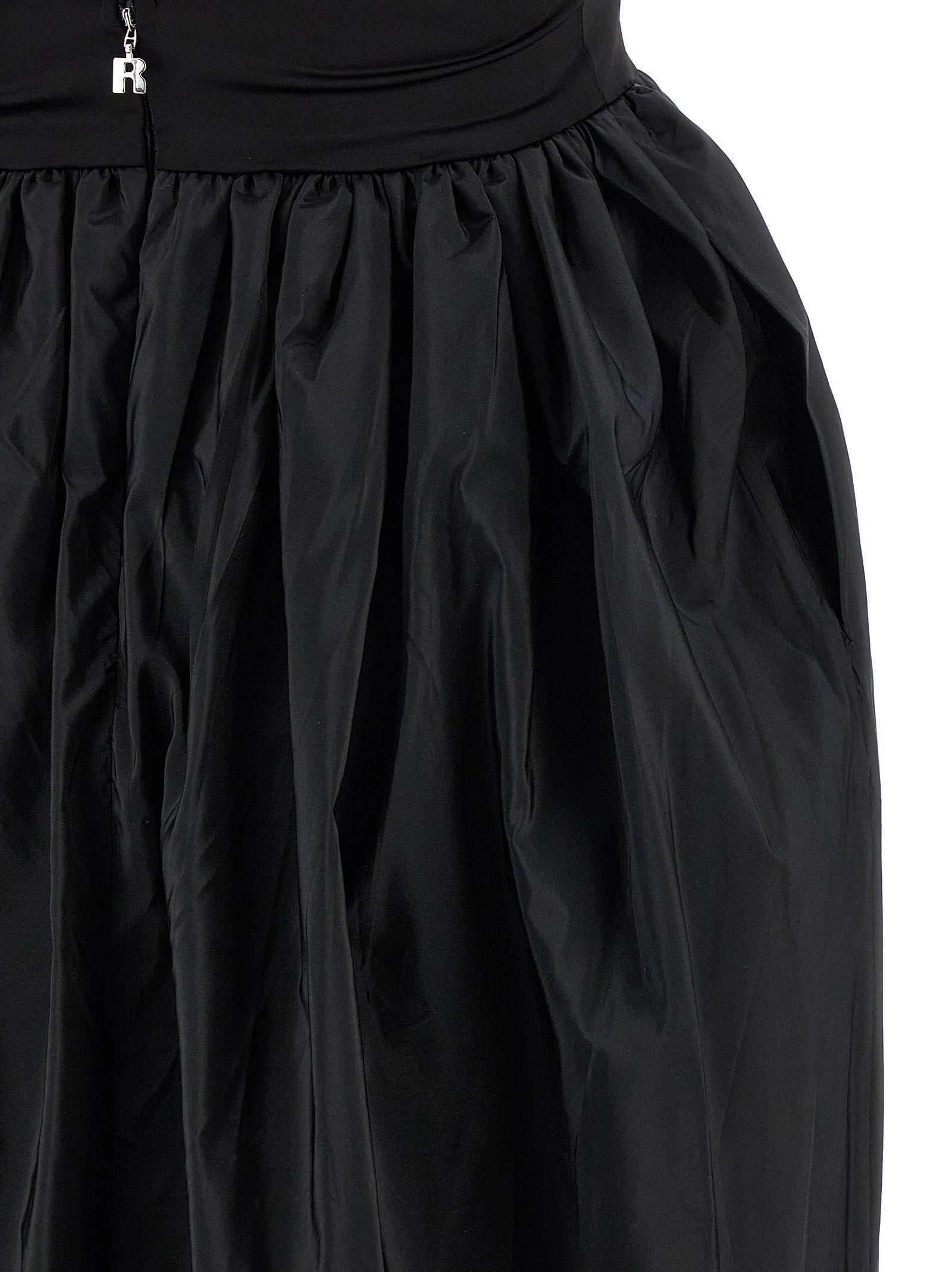 Rotate Birger Christensen Satin Taffeta Maxi Dress